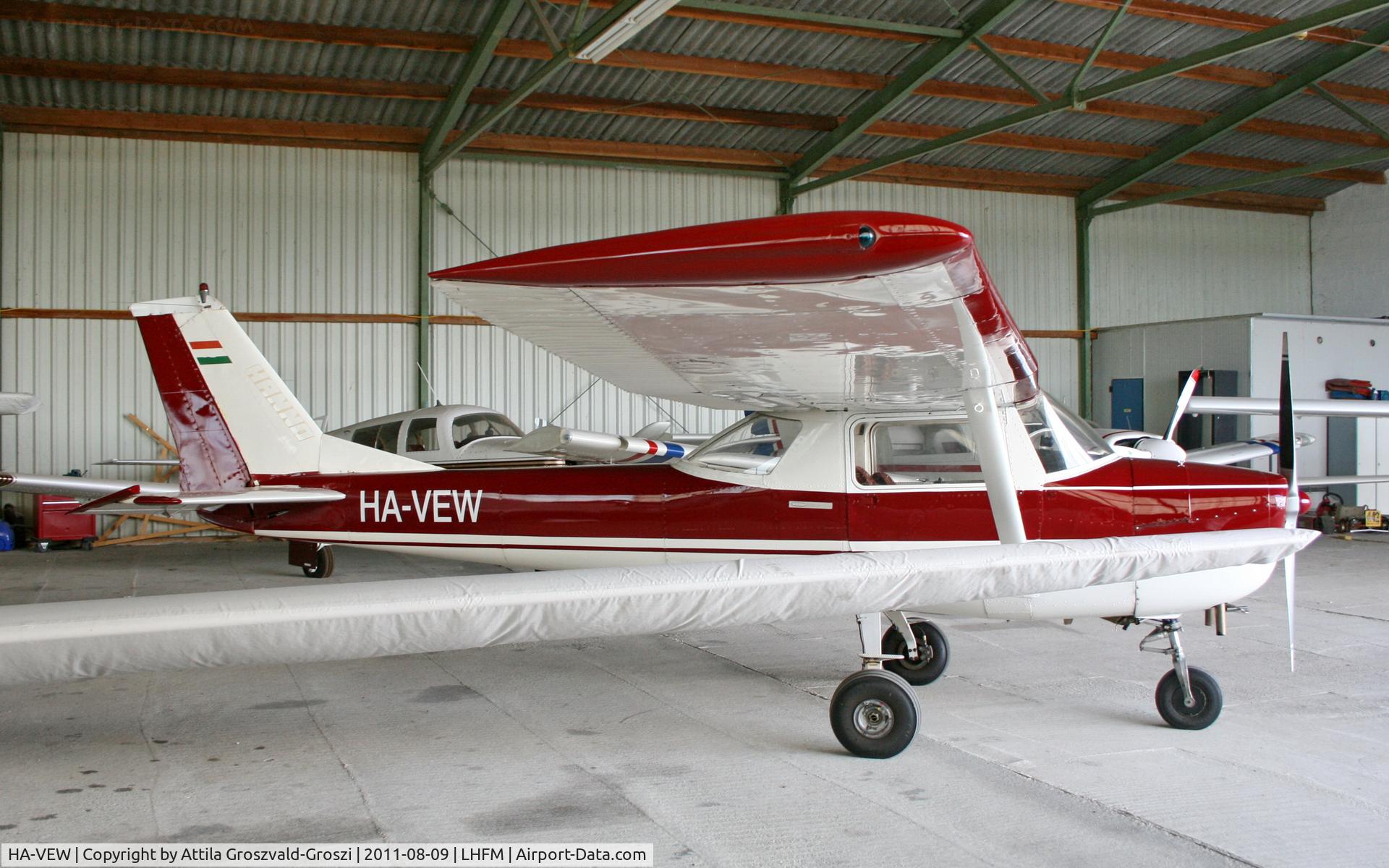 HA-VEW, Cessna 150F C/N 150-64526, LHFM - Meidl Airport, Fertöszentmiklós, Hungary