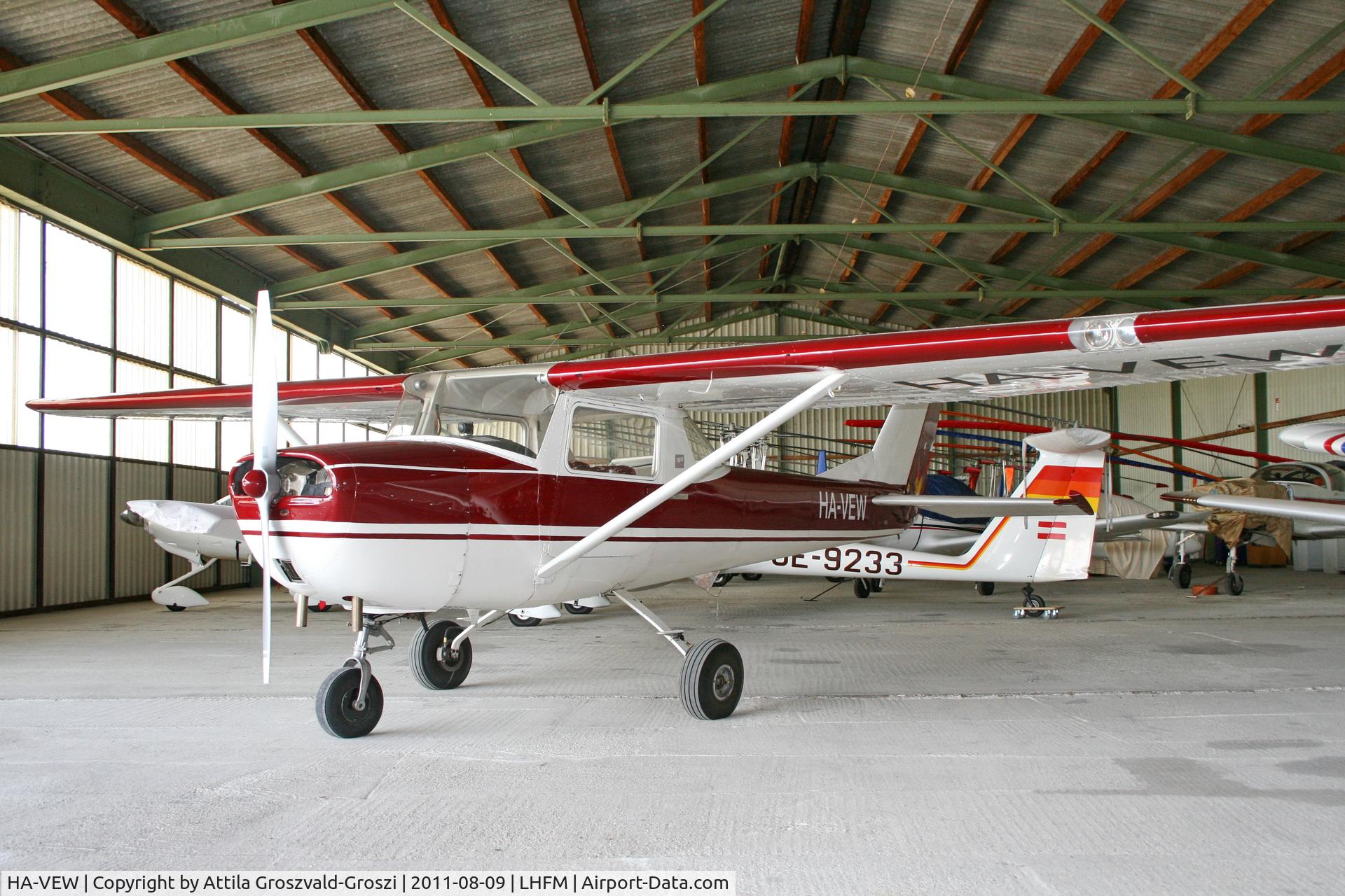 HA-VEW, Cessna 150F C/N 150-64526, LHFM - Meidl Airport, Fertöszentmiklós, Hungary