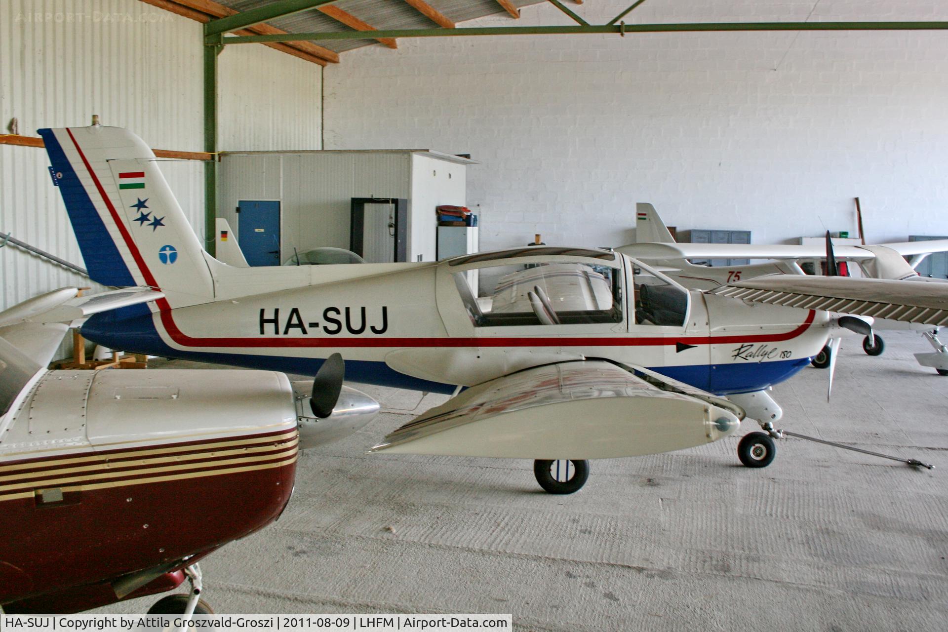 HA-SUJ, 1977 Morane-Saulnier MS-893E-D Rallye 180GT C/N 13012, LHFM - Meidl Airport, Fertöszentmiklós, Hungary