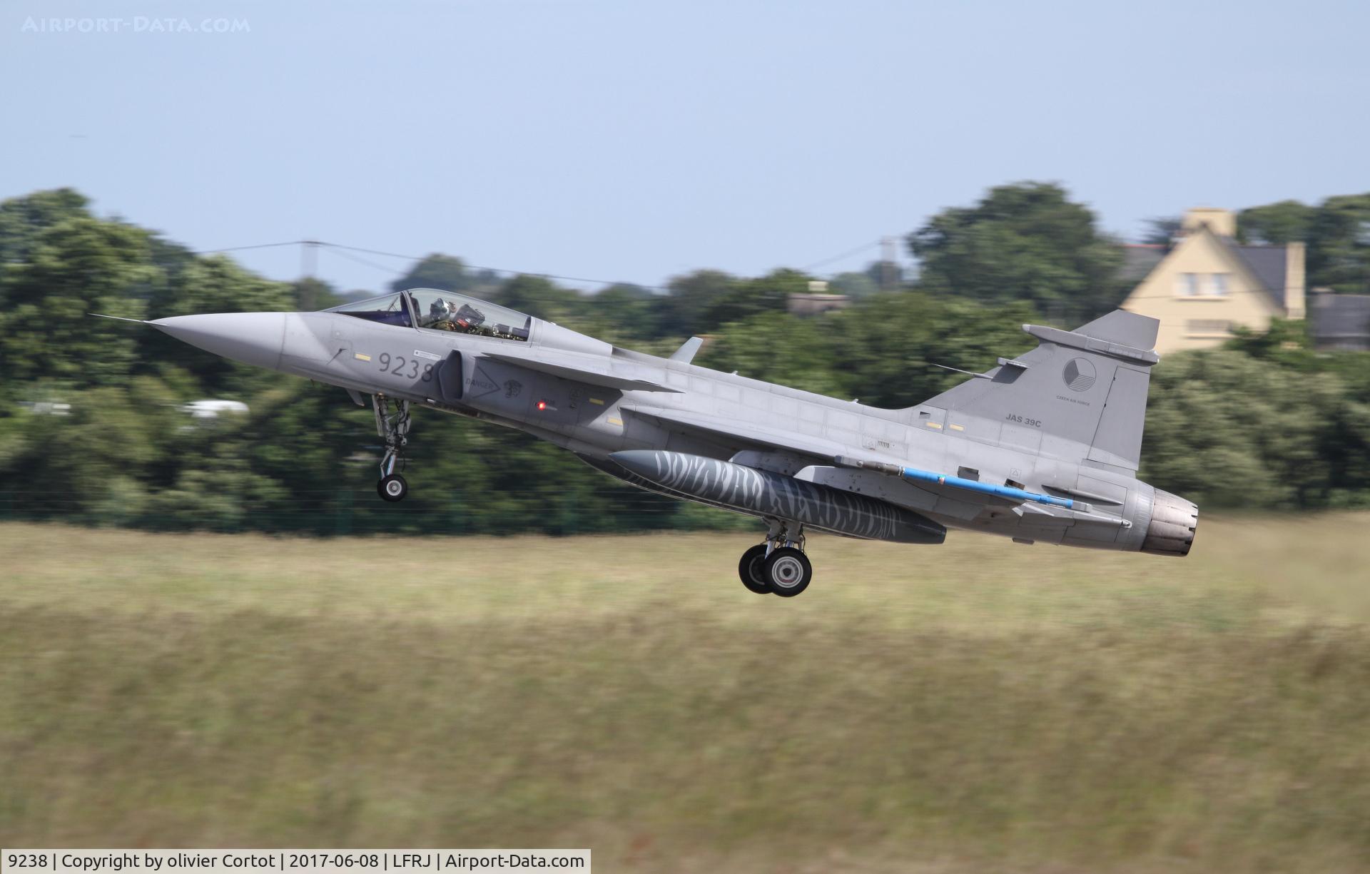 9238, Saab JAS-39C Gripen C/N 39238, Tiger meet 2017