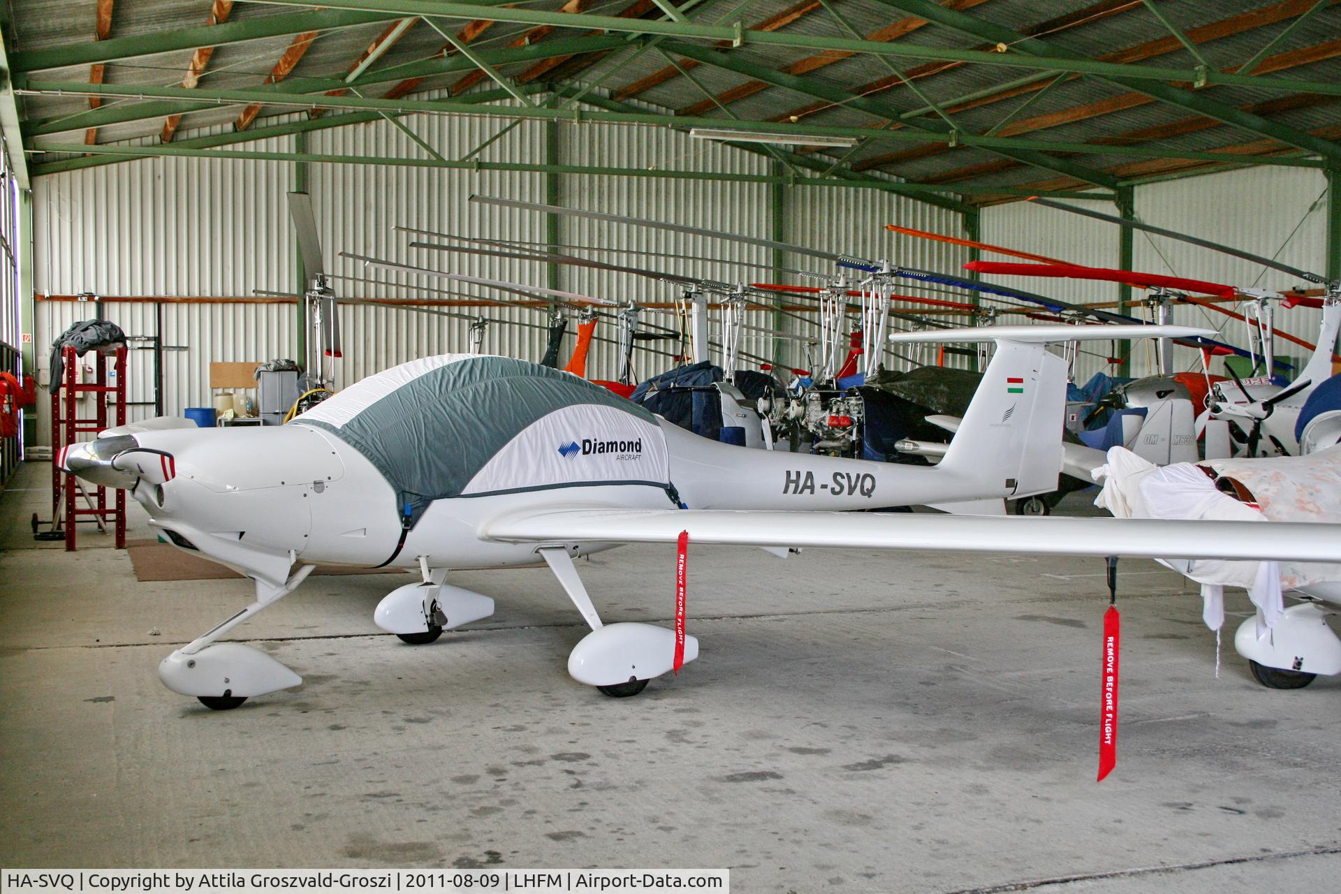 HA-SVQ, 1994 HOAC DV-20 Katana C/N 20066, LHFM - Meidl Airport, Fertöszentmiklós, Hungary