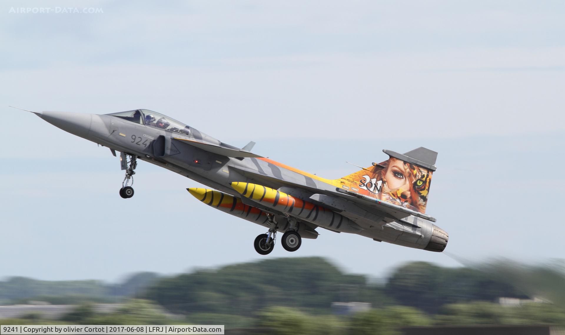 9241, Saab JAS-39C Gripen C/N 39241, Tiger meet 2017
