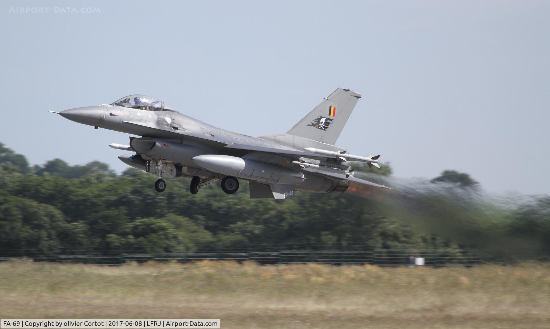 FA-69, 1983 SABCA F-16AM Fighting Falcon C/N 6H-69, Tiger meet 2017