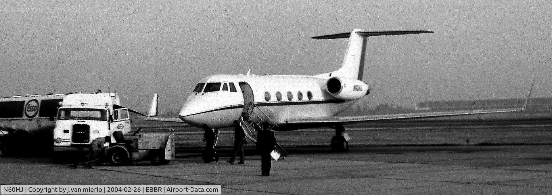 N60HJ, 1972 Grumman G-1159 Gulfstream II C/N 119, Brussels, belgium