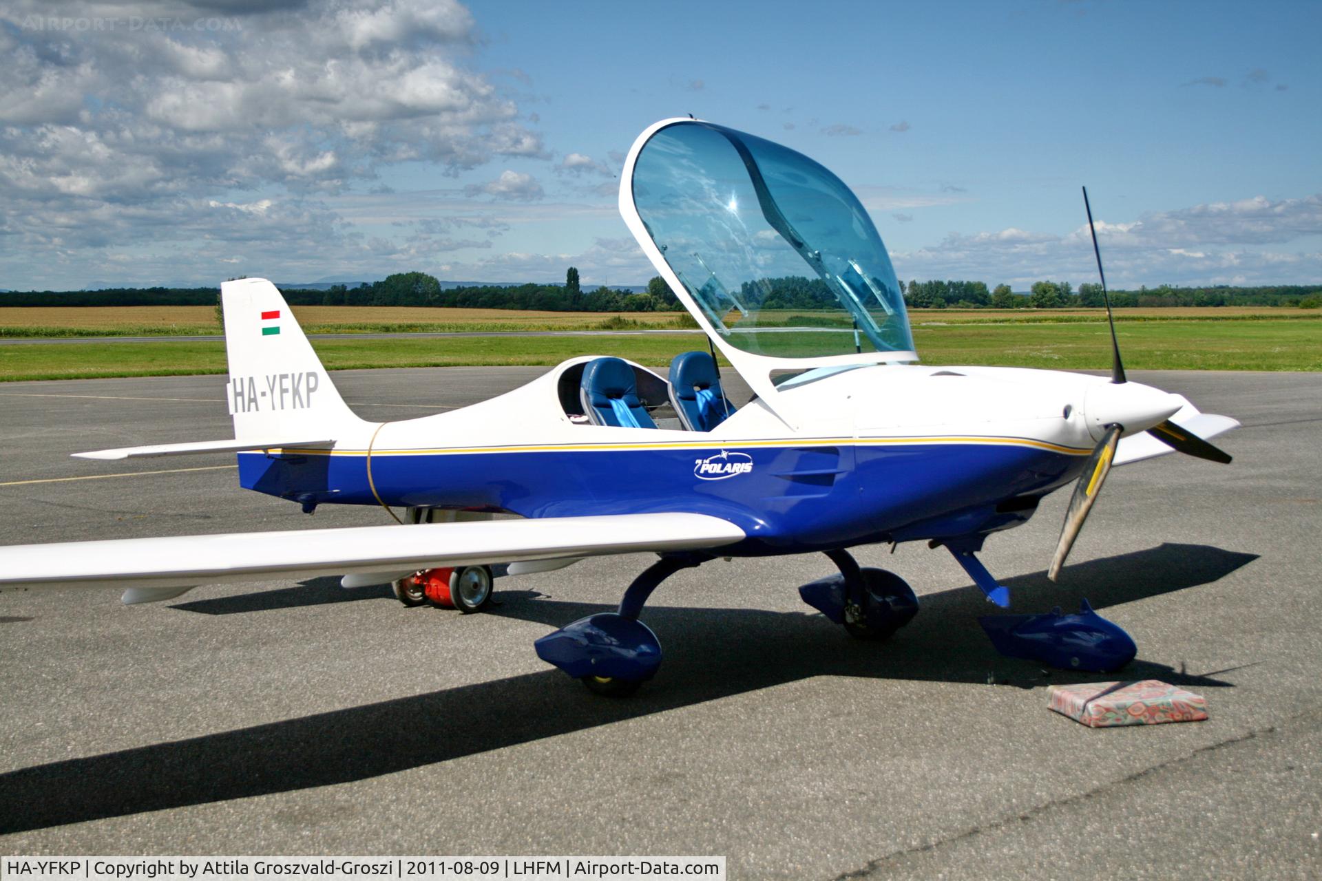 HA-YFKP, 2004 B & F Technik FK-14 Polaris C/N 014-042, LHFM - Meidl Airport, Fertöszentmiklós, Hungary