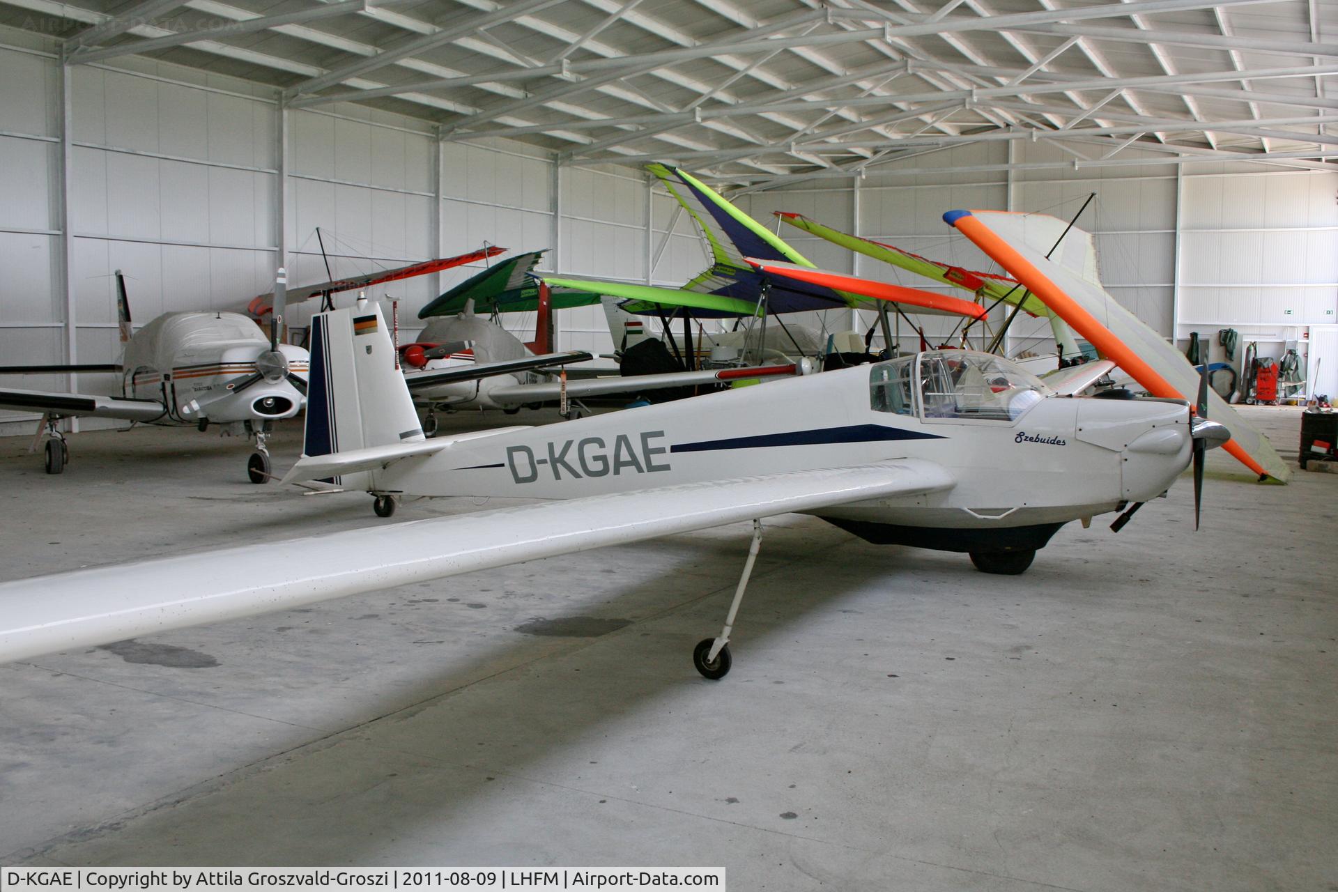 D-KGAE, 1973 Scheibe SF-25C Falke C/N 4221, LHFM - Meidl Airport, Fertöszentmiklós, Hungary