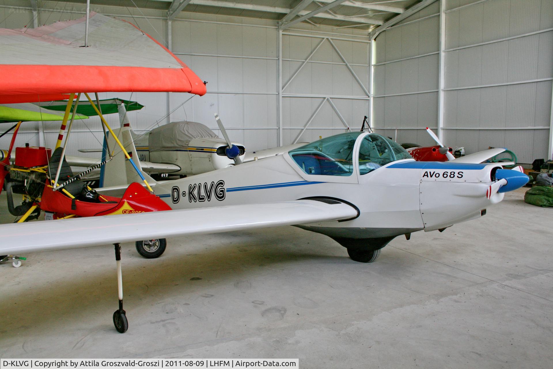 D-KLVG, 1978 M&D Flugzeugbau AVO 68-V Samburo C/N 023, LHFM - Meidl Airport, Fertöszentmiklós, Hungary