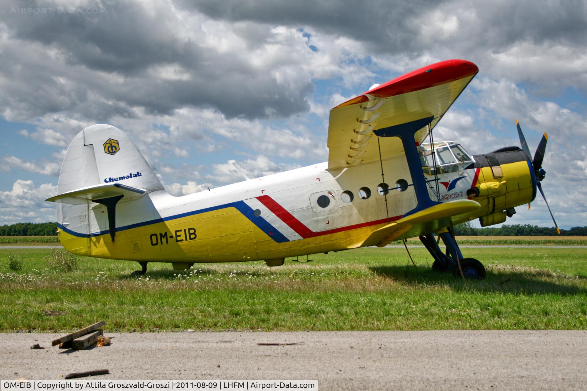 OM-EIB, 1974 PZL-Mielec AN-2PF C/N 1G151-53, LHFM - Meidl Airport, Fertöszentmiklós, Hungary