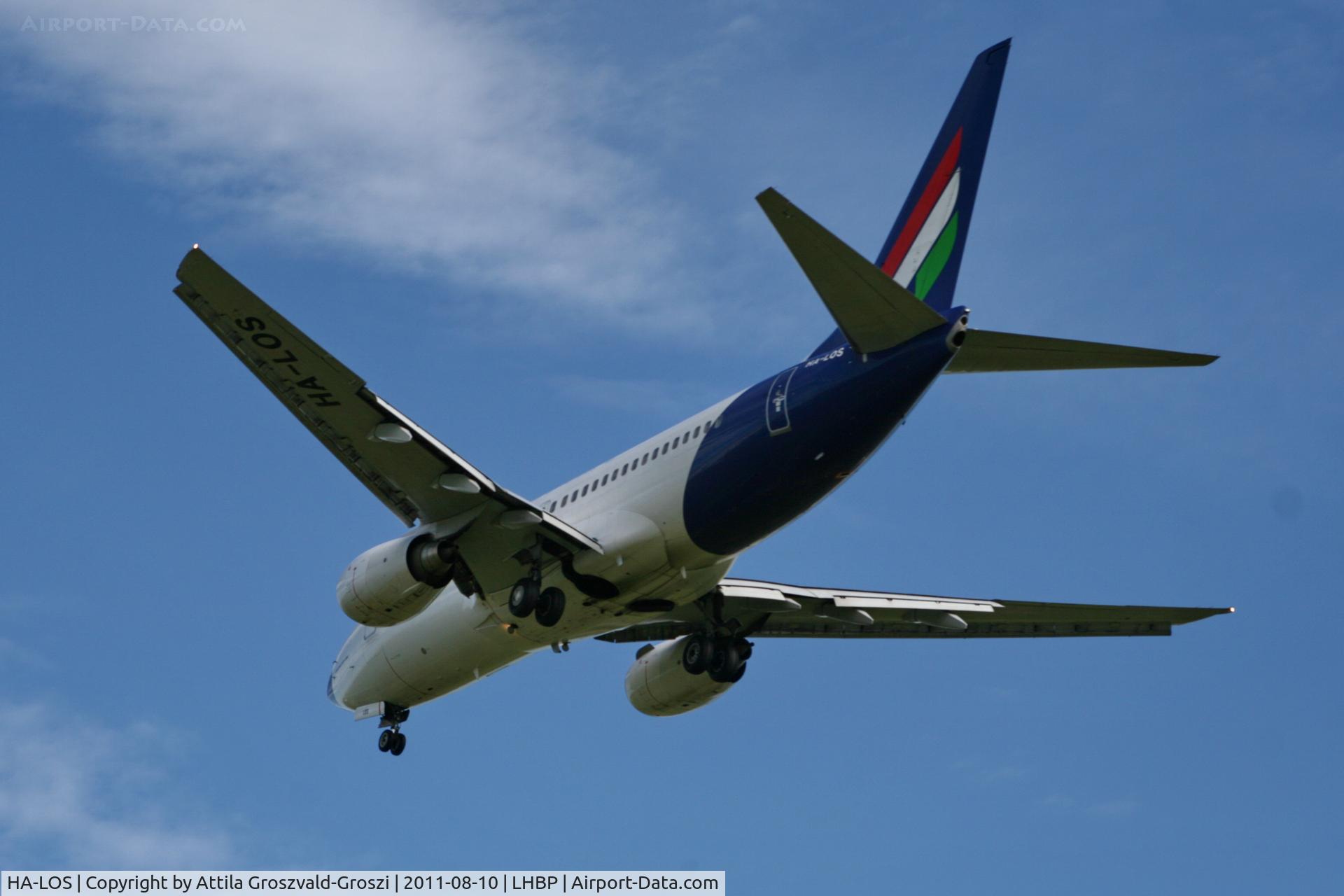 HA-LOS, 2005 Boeing 737-7Q8 C/N 29359, LHBP - Liszt Ferenc Internationale Arport, Budapest, Hungary