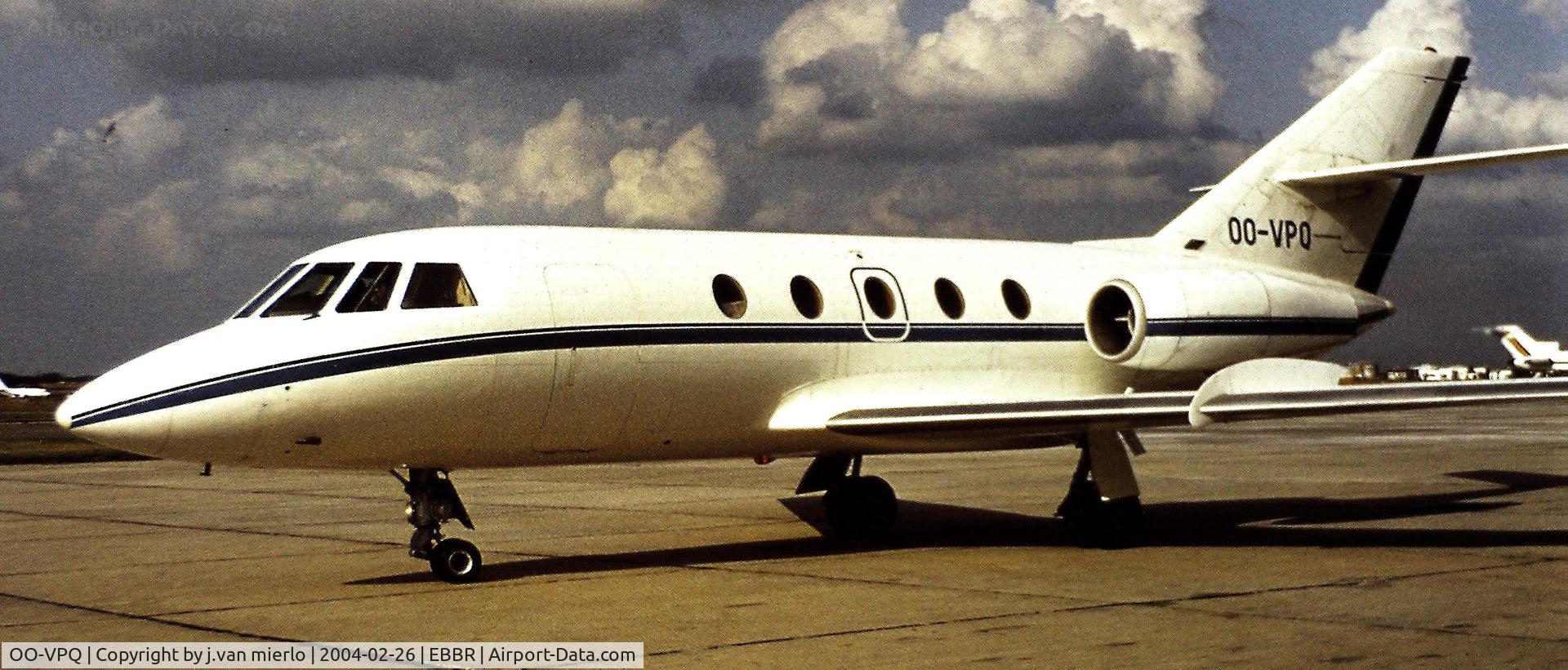OO-VPQ, 1974 Dassault Falcon (Mystere) 20E C/N 315, Bruusels, Belgium