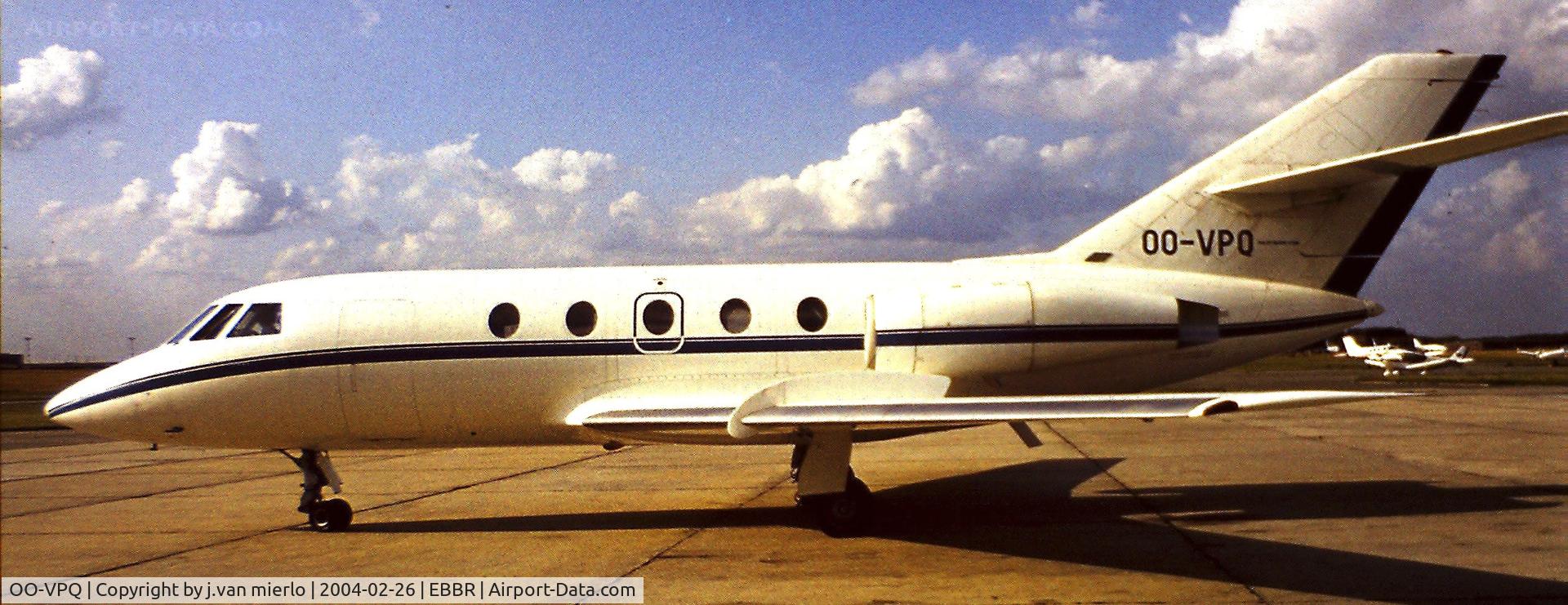 OO-VPQ, 1974 Dassault Falcon (Mystere) 20E C/N 315, Brussels, Belgium