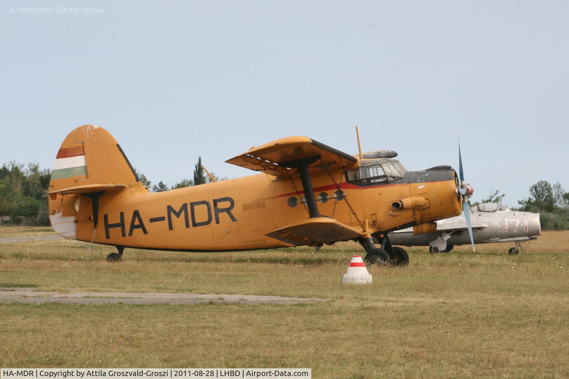 HA-MDR, 1979 PZL-Mielec AN-2R C/N 1G185-46, LHBD - Börgönd Airport, Hungary
