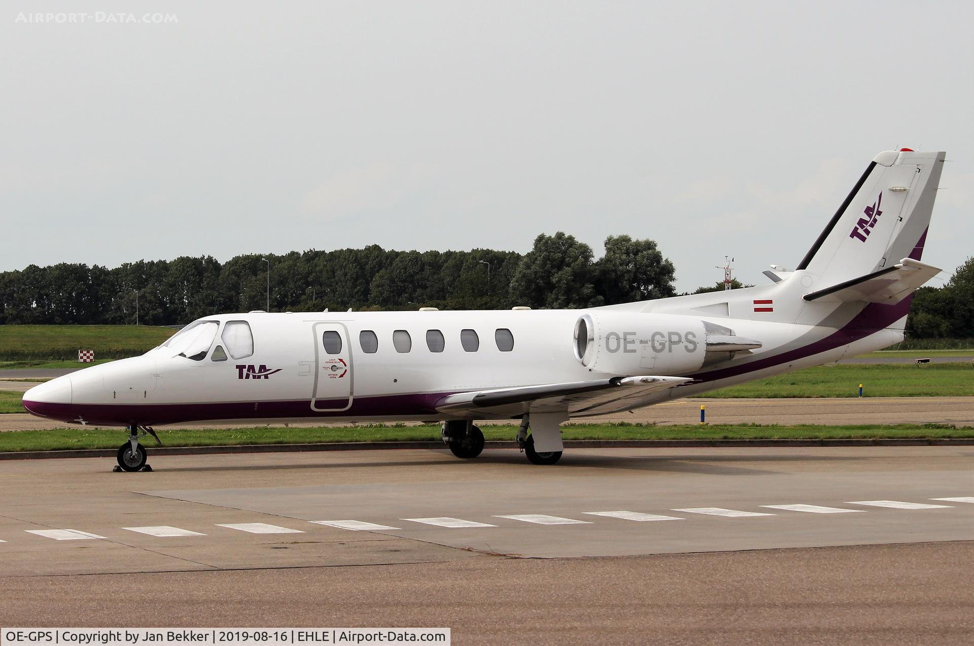 OE-GPS, 1998 Cessna 550 Citation Bravo C/N 550-0837, Lelystad Airport