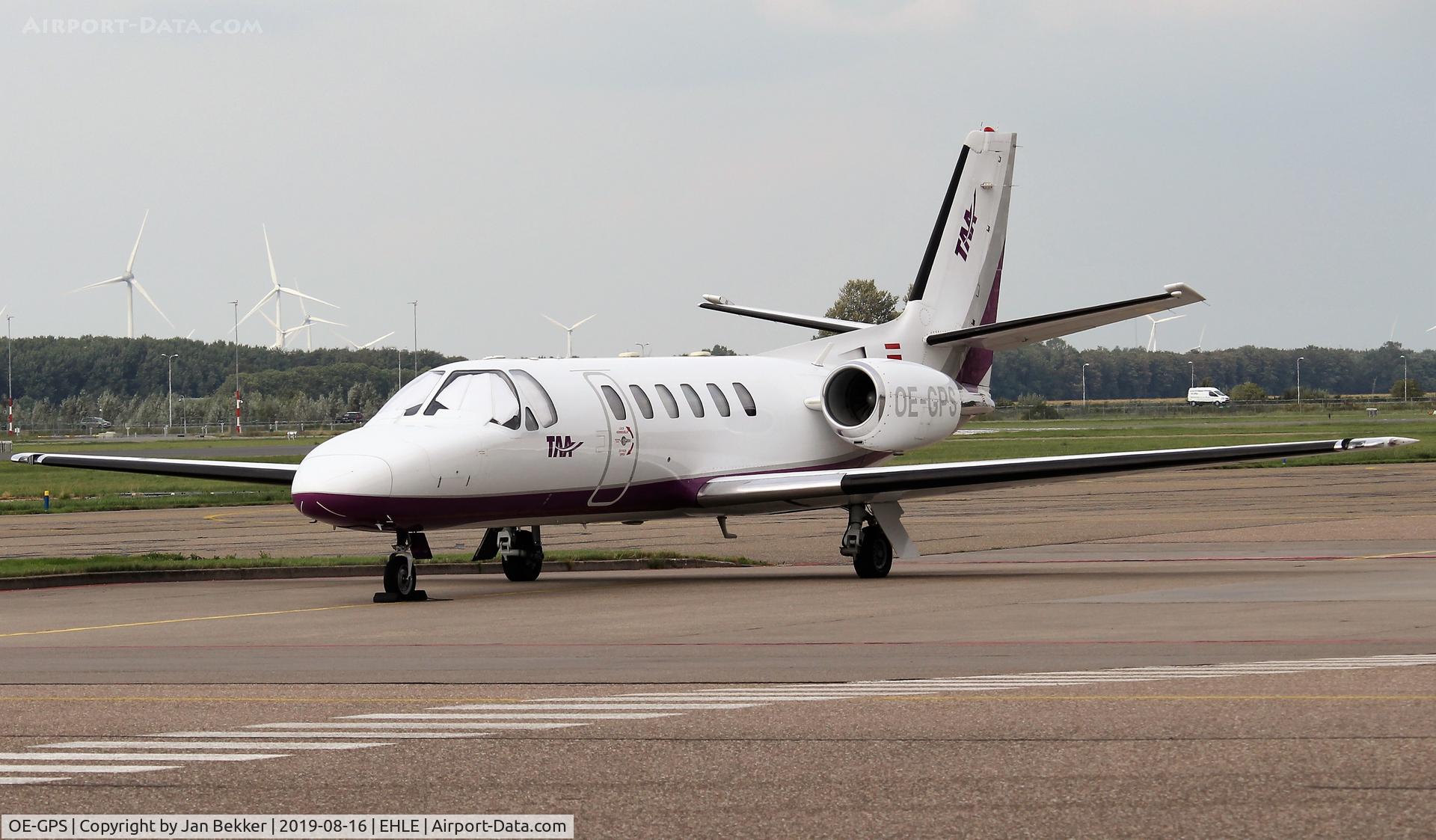 OE-GPS, 1998 Cessna 550 Citation Bravo C/N 550-0837, Lelystad Airport