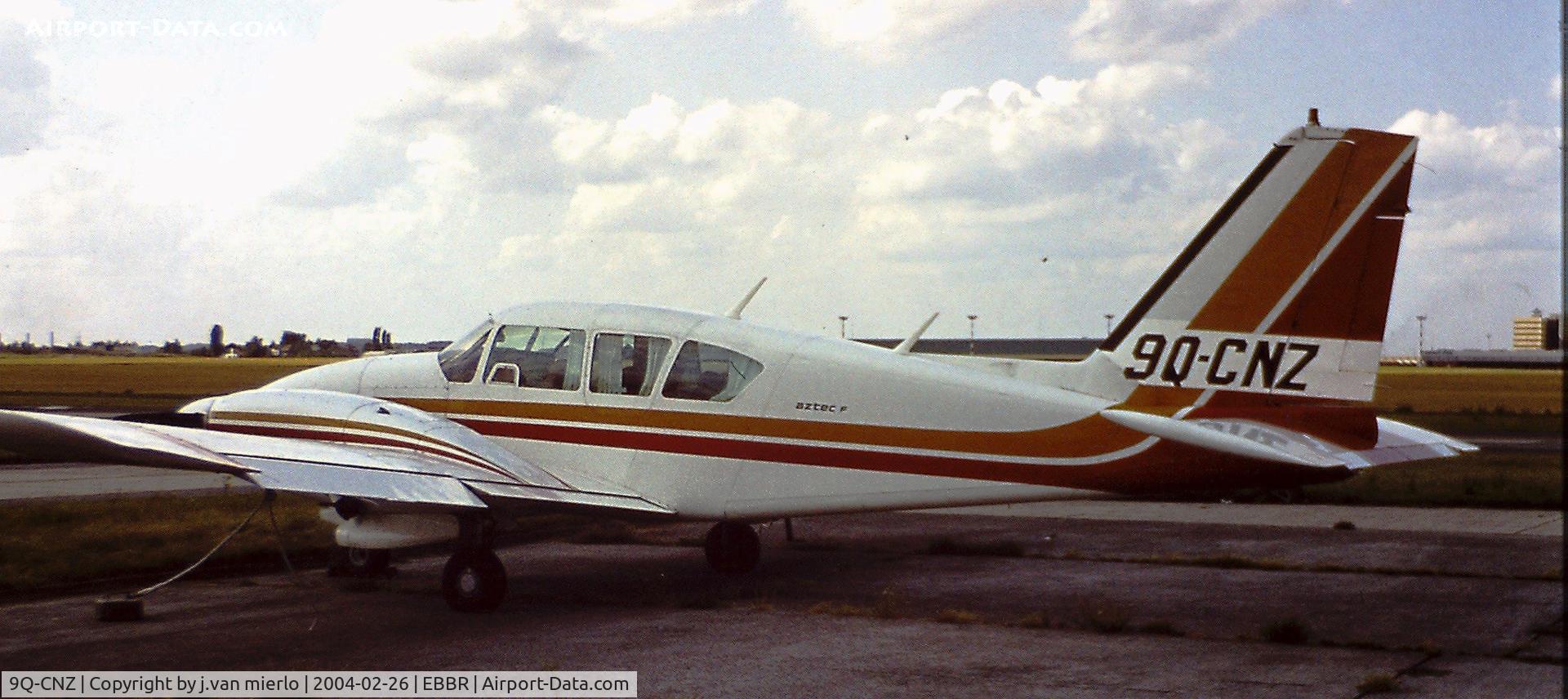 9Q-CNZ, 1976 Piper PA-23-250 Aztec C/N 27-7754140, Brussels, Belgium G.A.T.