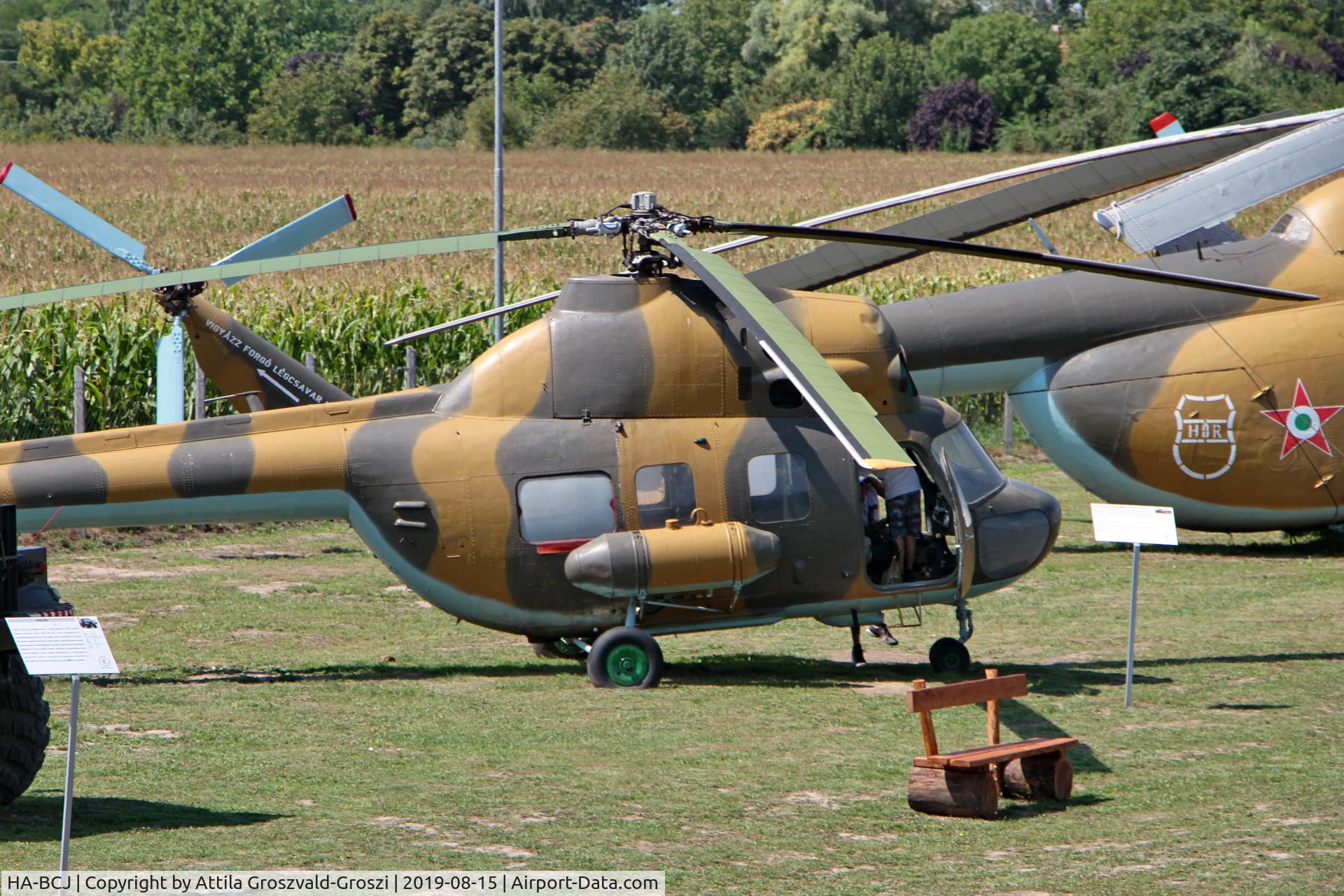 HA-BCJ, 1973 WSK Swidnik Mi-2 C/N 562818043, Komo-Sky 51 Base, Dunavarsány, Hungary