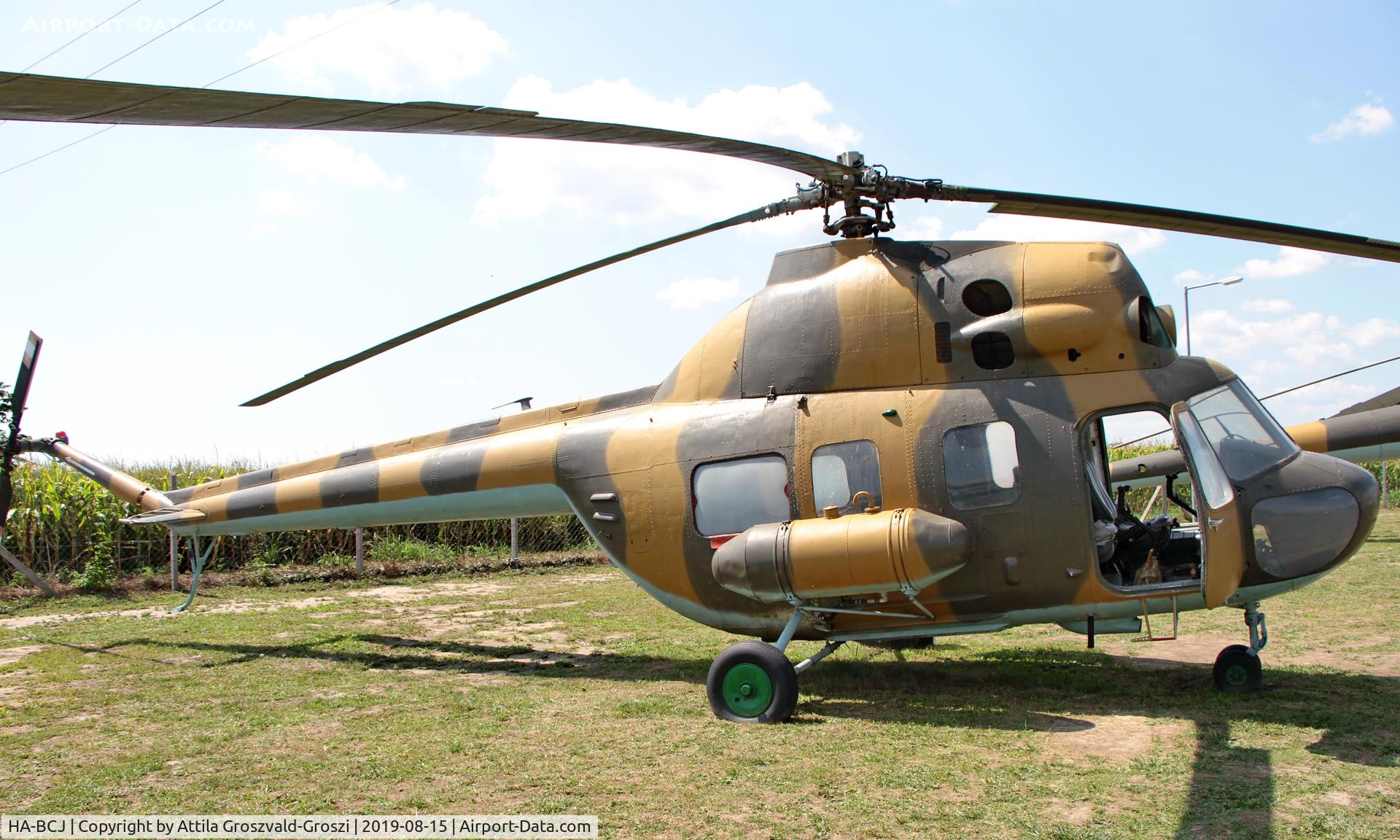 HA-BCJ, 1973 WSK Swidnik Mi-2 C/N 562818043, Komo-Sky 51 Base, Dunavarsány, Hungary