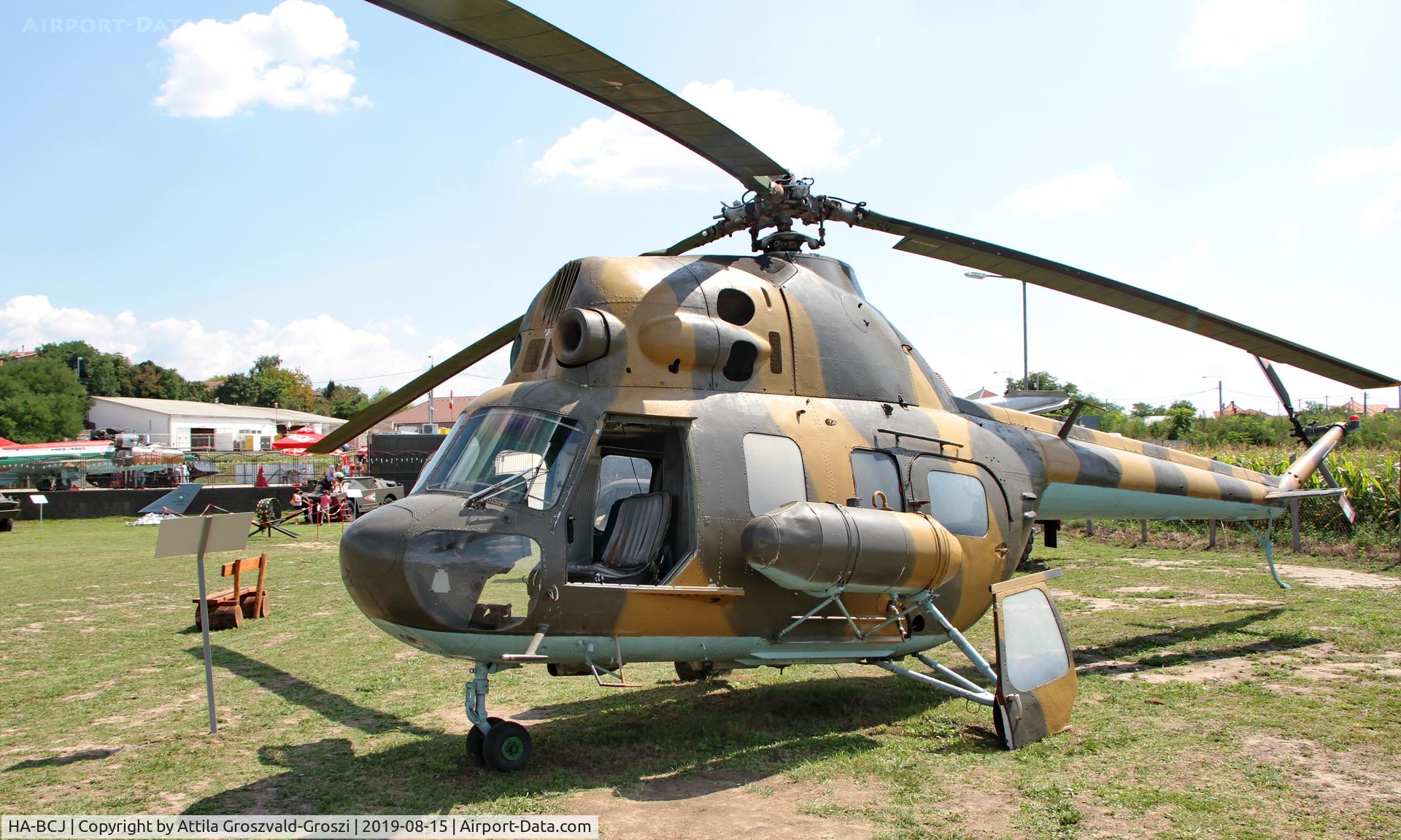 HA-BCJ, 1973 WSK Swidnik Mi-2 C/N 562818043, Komo-Sky 51 Base, Dunavarsány, Hungary