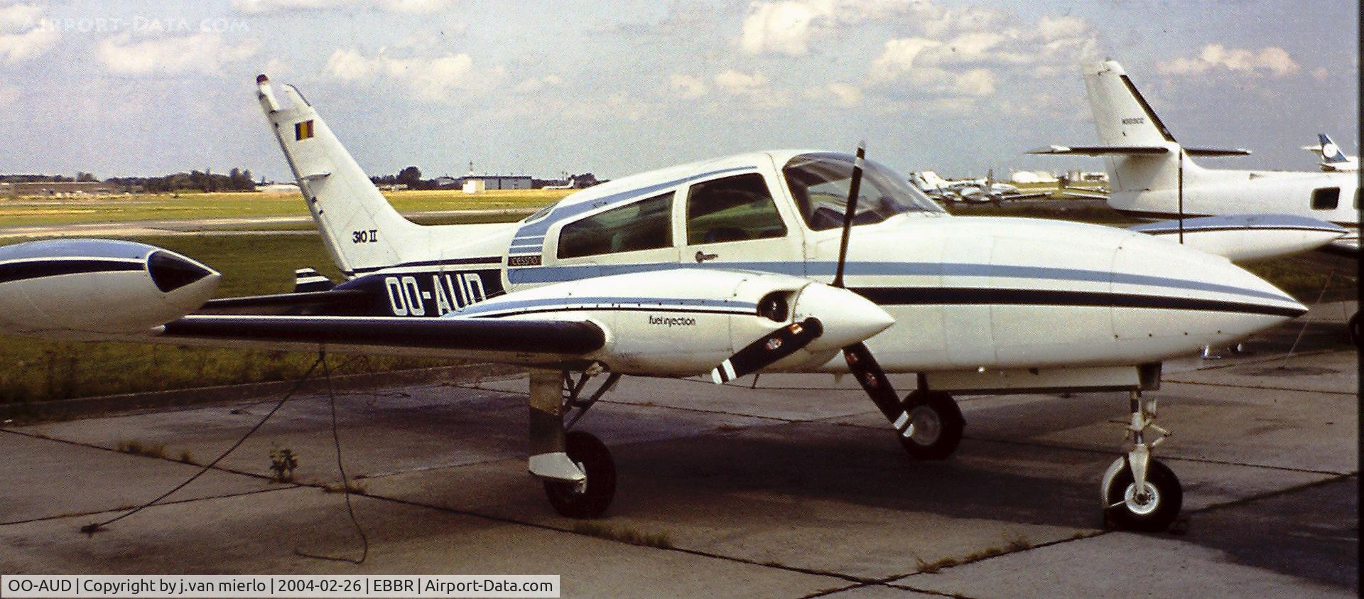 OO-AUD, 1975 Cessna 310R C/N 310R0580, Brussels, Belgium