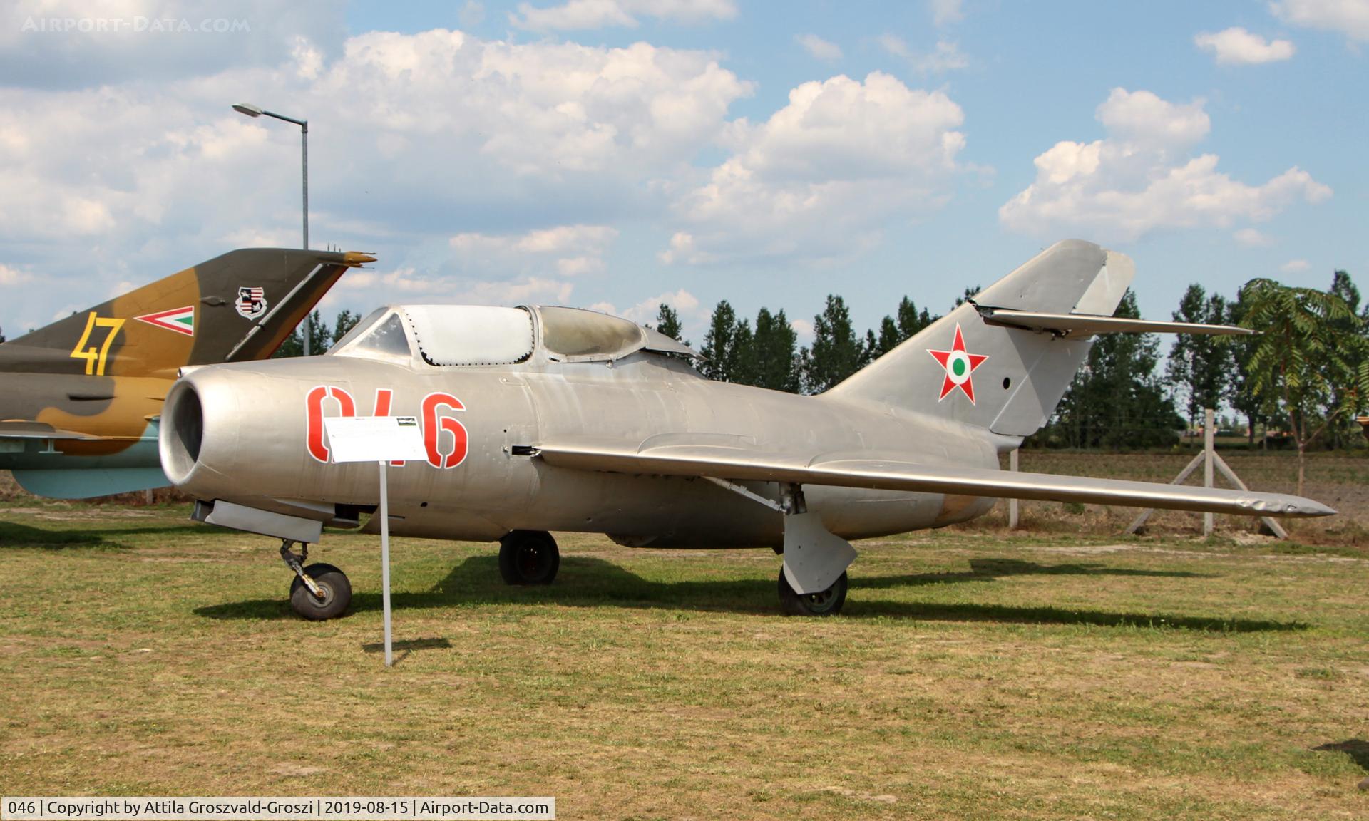 046, Mikoyan-Gurevich MiG-15UTI C/N 1A07046, Komo-Sky 51 Base, Dunavarsány, Hungary