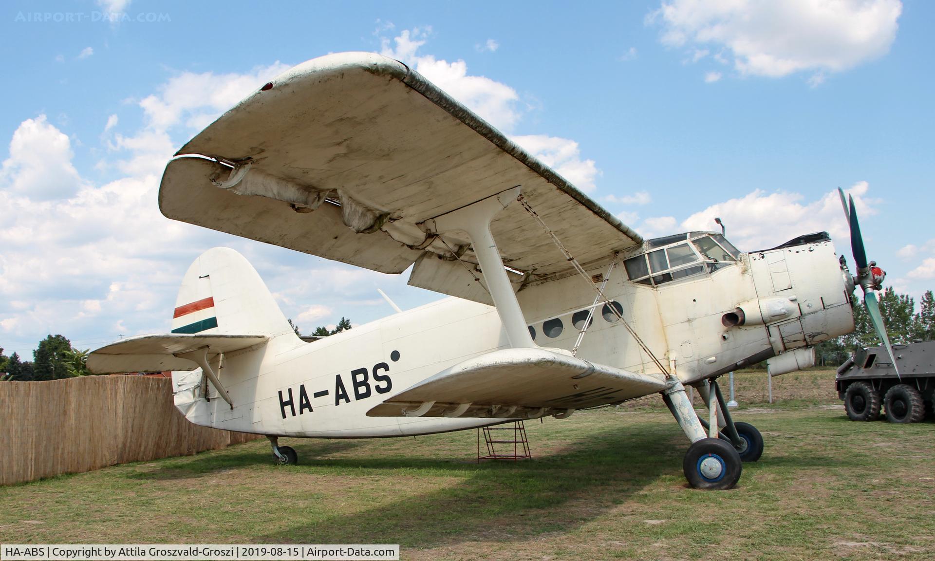 HA-ABS, PZL-Mielec An-2T C/N 1G76-15, Komo-Sky 51 Base, Dunavarsány, Hungary