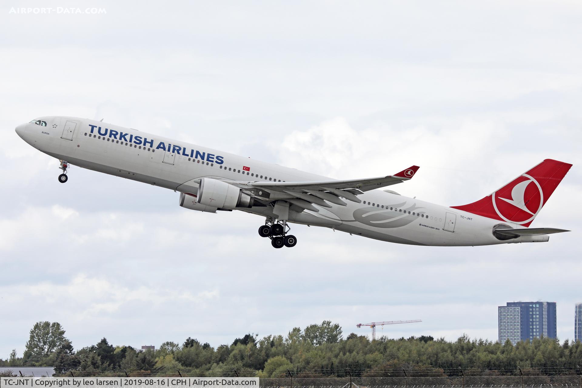 TC-JNT, 2013 Airbus A330-303 C/N 1476, Copenhagen 16.8.2019 T/O R-22R