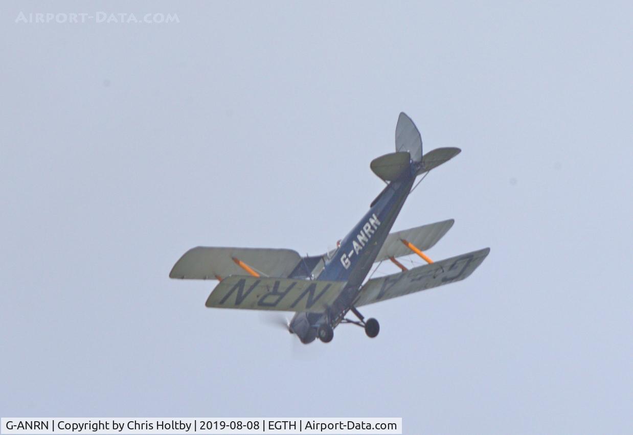 G-ANRN, 1940 De Havilland DH-82A Tiger Moth II C/N 83133, 1940 Tiger Moth flying in for the 'Gathering of Moths' 2019 at Old Warden
