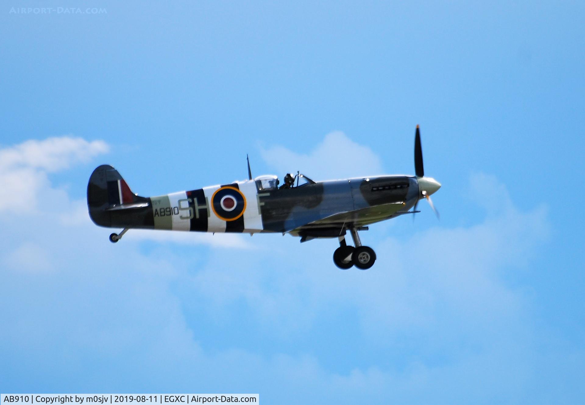 AB910, Supermarine 349 Spitfire LF.Vb C/N CBAF.1061, Taken From Crash gate 1