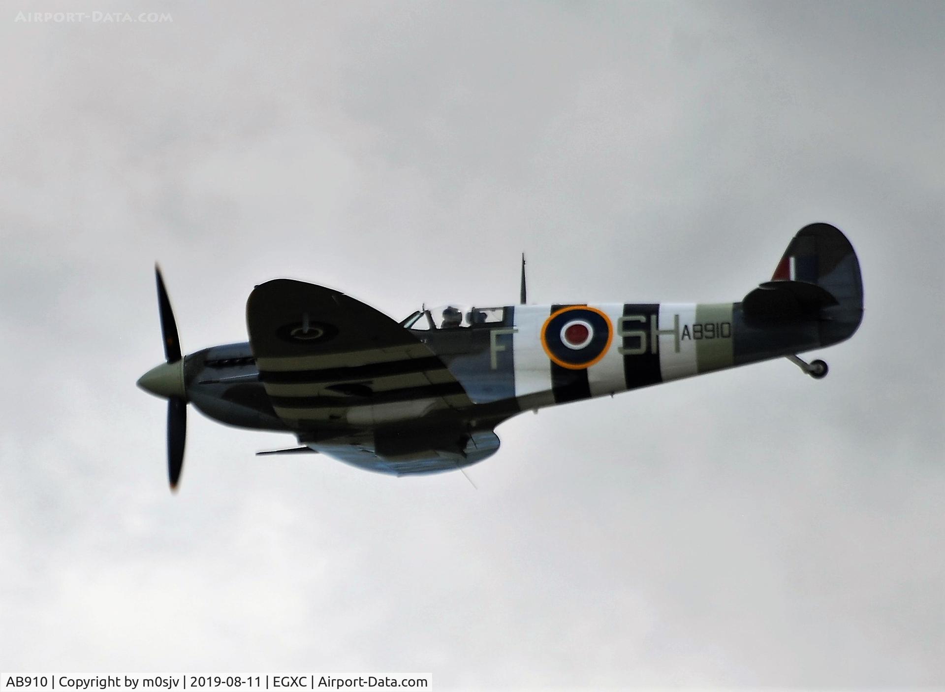 AB910, Supermarine 349 Spitfire LF.Vb C/N CBAF.1061, Taken From Crash gate 1