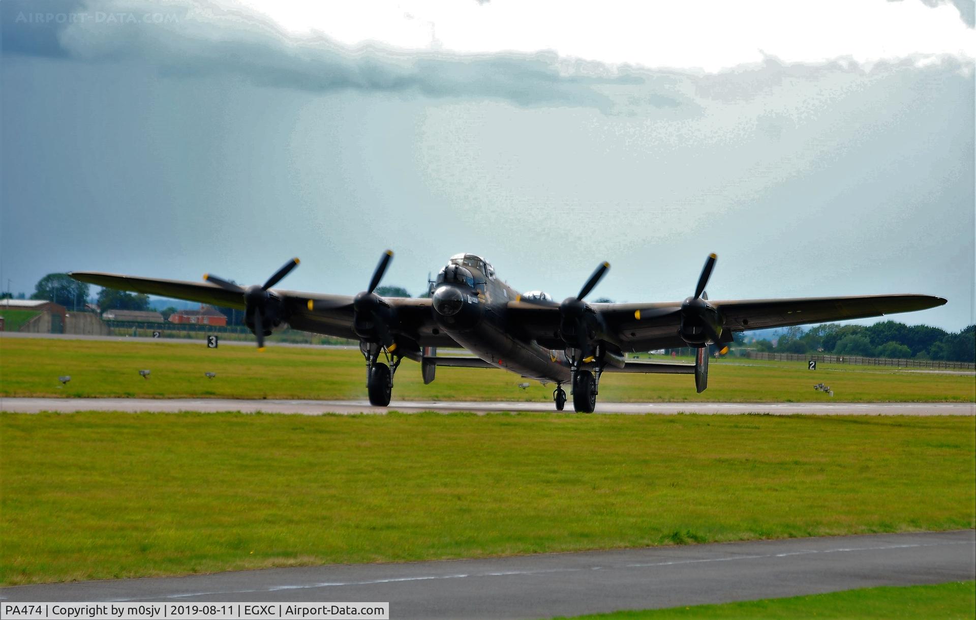 PA474, 1945 Avro 683 Lancaster B1 C/N VACH0052/D2973, Taken From Crash gate 1
Waiting!!