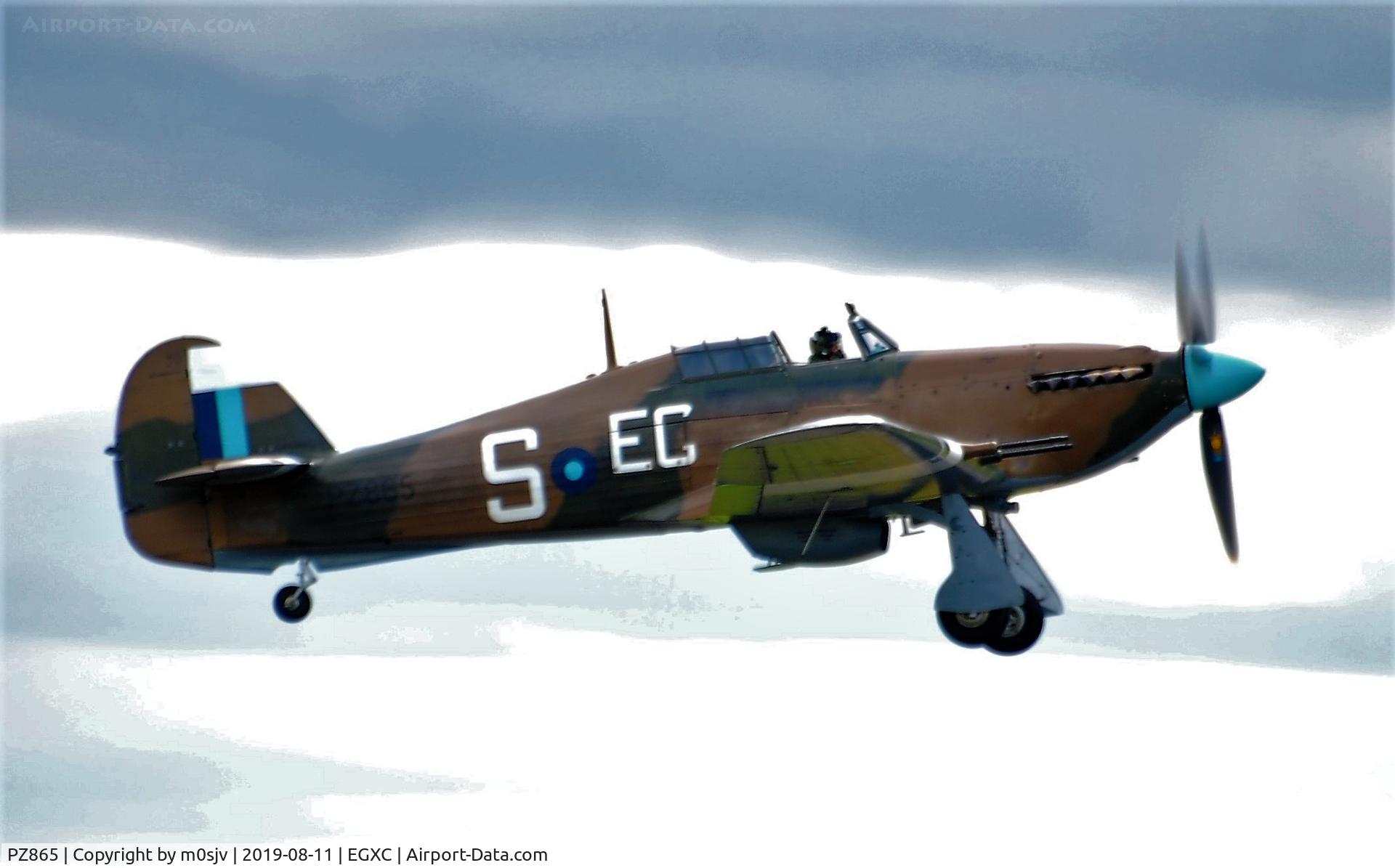PZ865, 1944 Hawker Hurricane IIC C/N PZ865, Taken From Crash gate 1
Built in part by my Paternal Grandfather