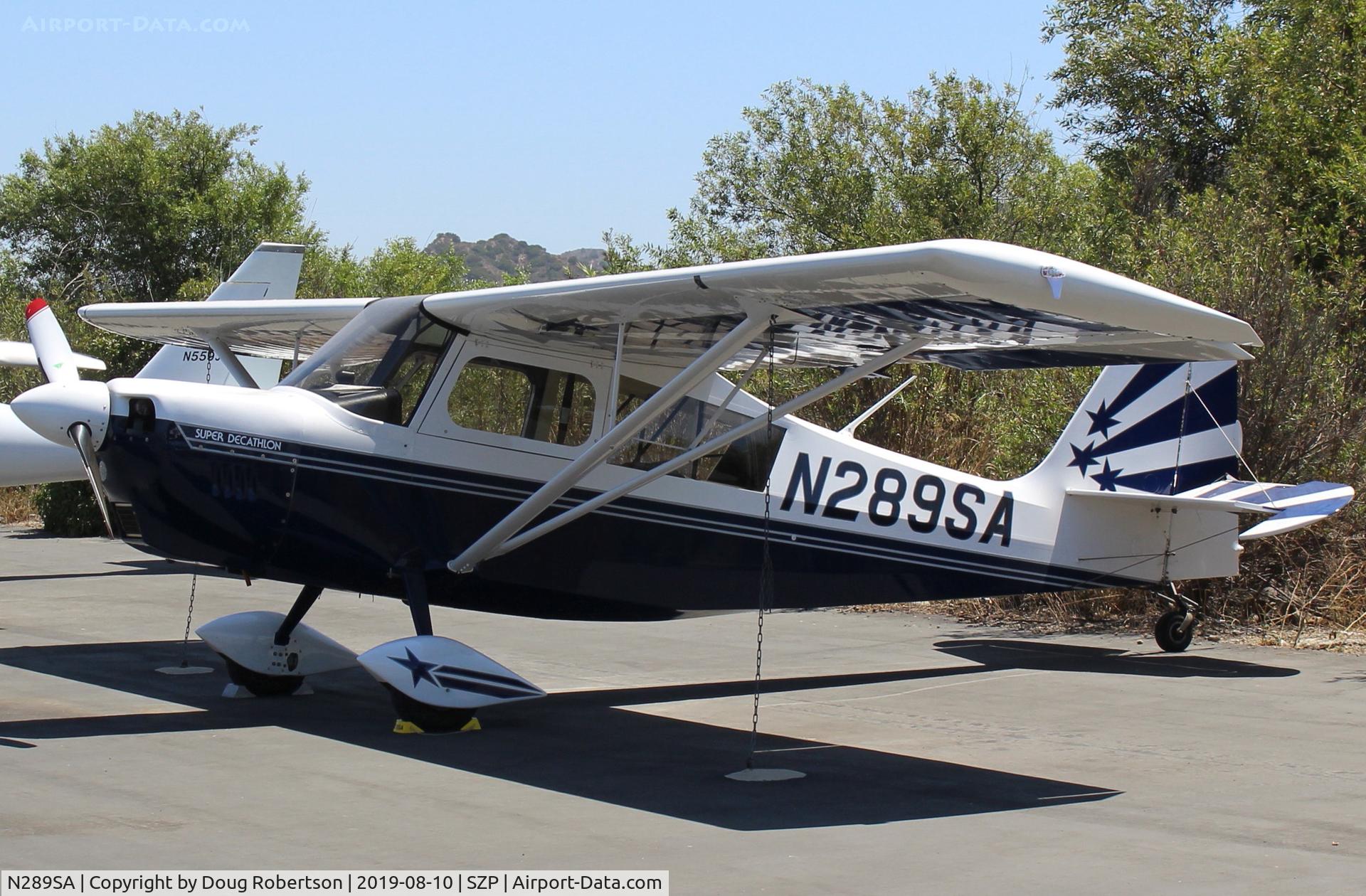 N289SA, 2005 American Champion 8KCAB Super Decathlon C/N 993-2005, 2005 American Champion 8KCAB SUPER DECATHLON, Lycoming AEIO-360 180 Hp