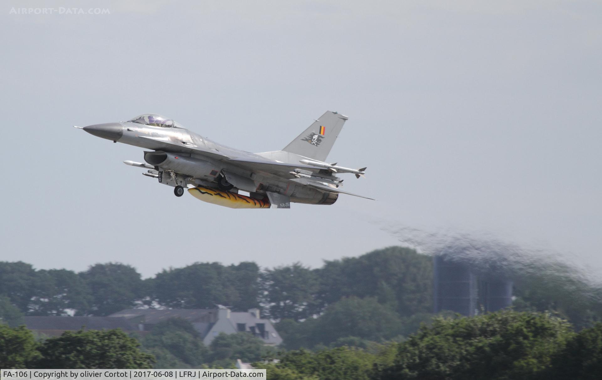 FA-106, SABCA F-16AM Fighting Falcon C/N 6H-106, Tiger meet 2017