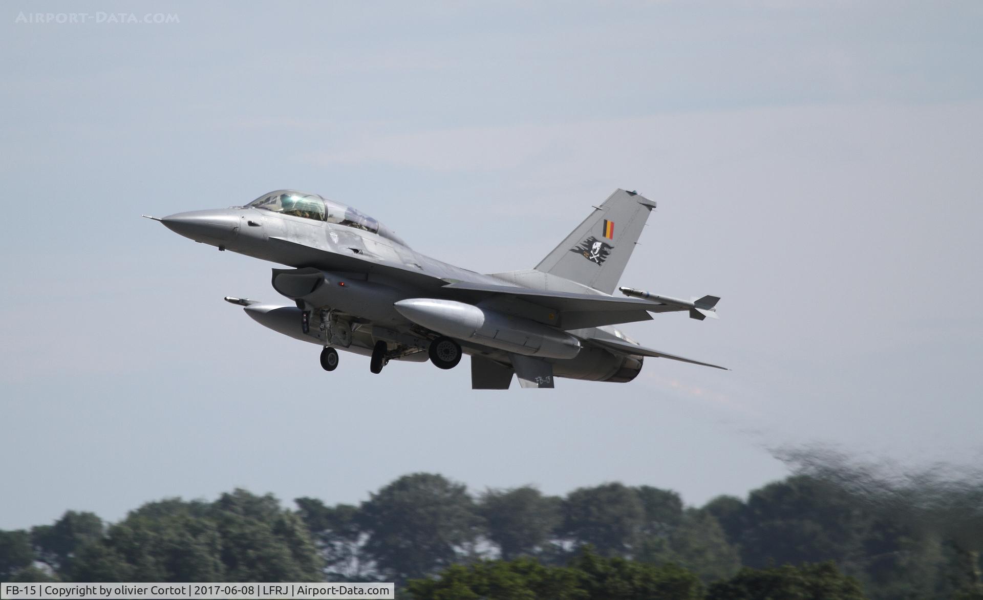 FB-15, General Dynamics F-16BM Fighting Falcon C/N 6J-15, tiger meet 2017