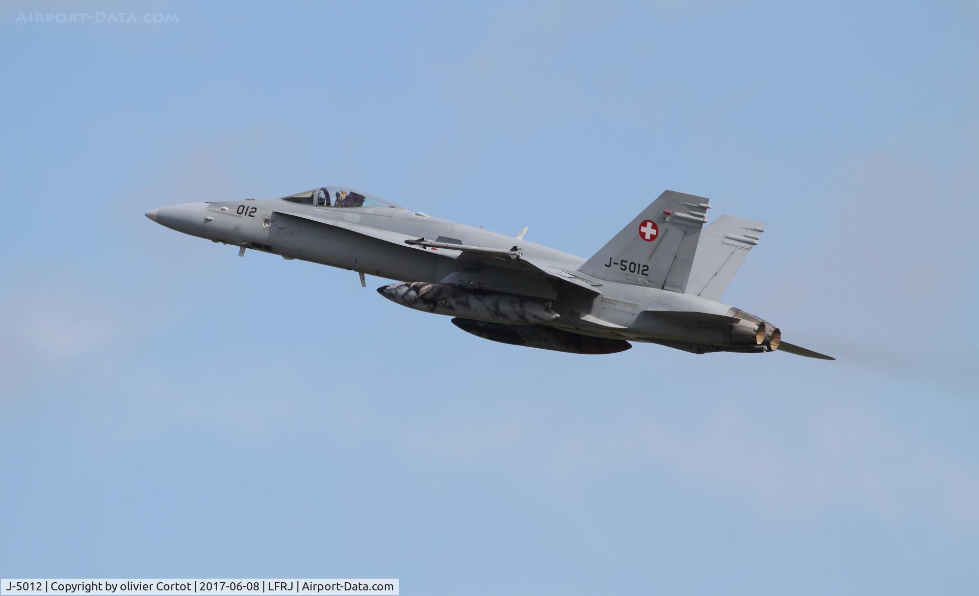 J-5012, McDonnell Douglas F/A-18C Hornet C/N 1352/SFC012, tiger meet 2017