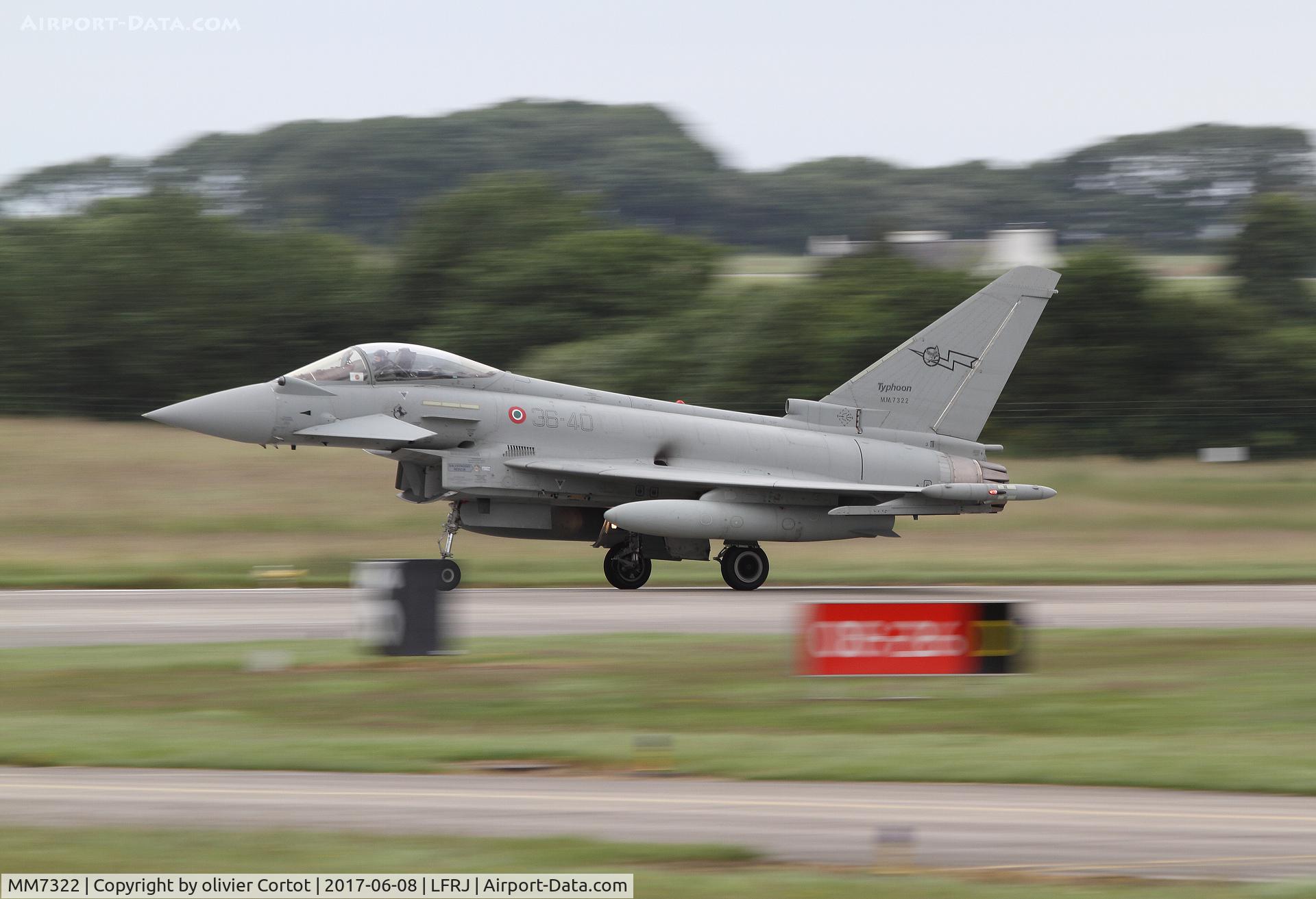 MM7322, Eurofighter EF-2000 Typhoon S C/N IS054, tiger meet 2017