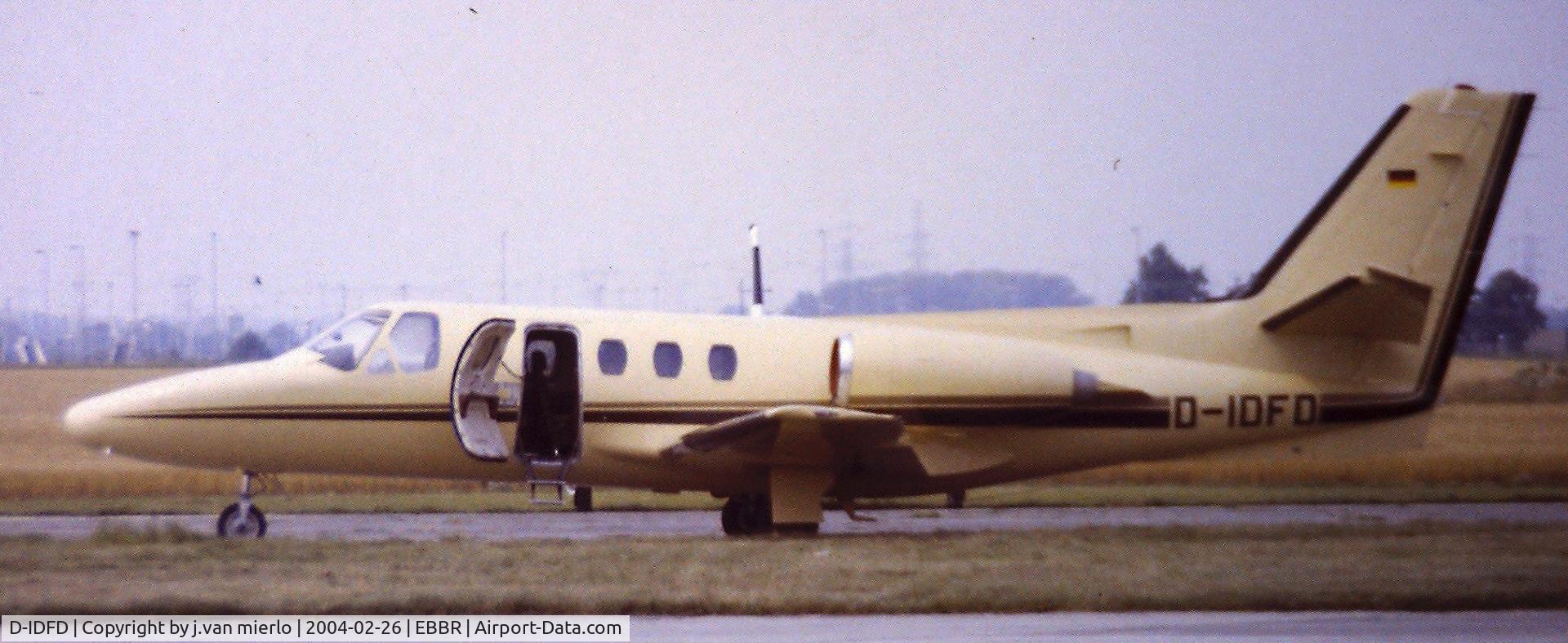 D-IDFD, 1969 Cessna 500 Citation I C/N 500-0225, Brussels, Belgium