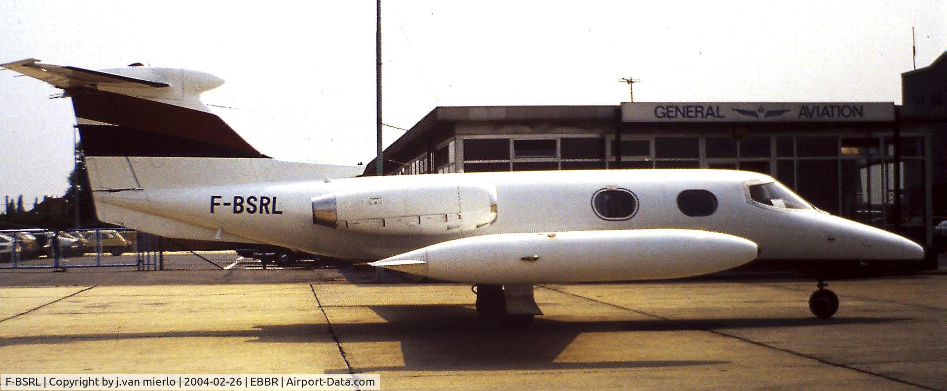 F-BSRL, 1969 Gates Learjet 24B C/N 210, Brussels, Belgium