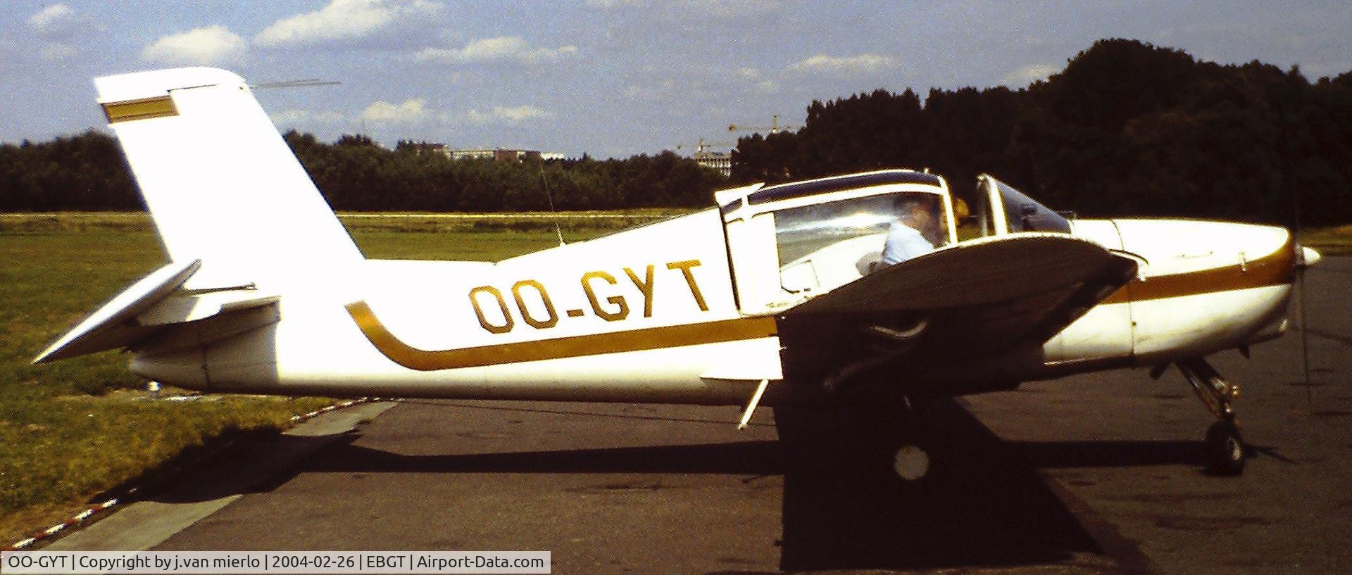 OO-GYT, 1973 Socata MS-880B Rallye 100T C/N 2260, St.Denijs-Westrem, Ghent, Belgium