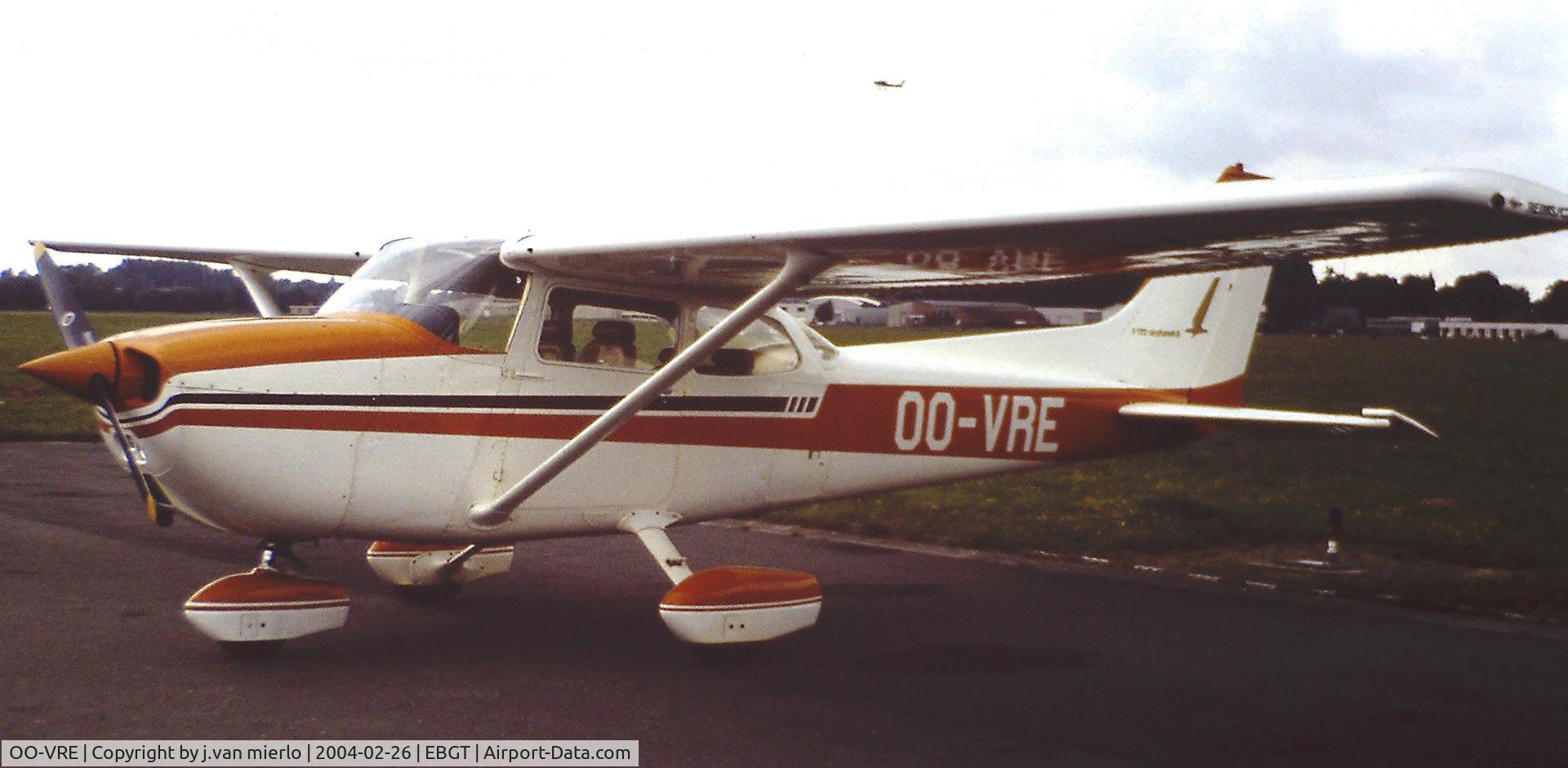 OO-VRE, 1975 Reims F172M ll Skyhawk C/N 1287, Ghent, Belgium