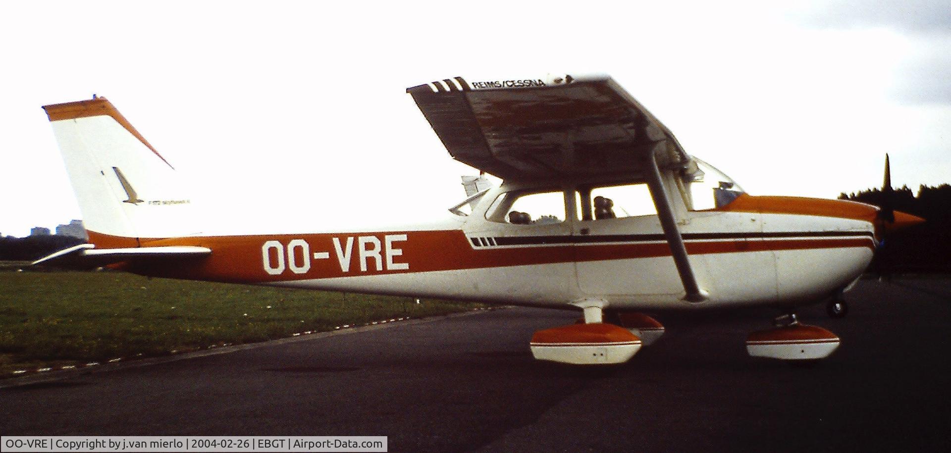 OO-VRE, 1975 Reims F172M ll Skyhawk C/N 1287, Ghent, Belgium