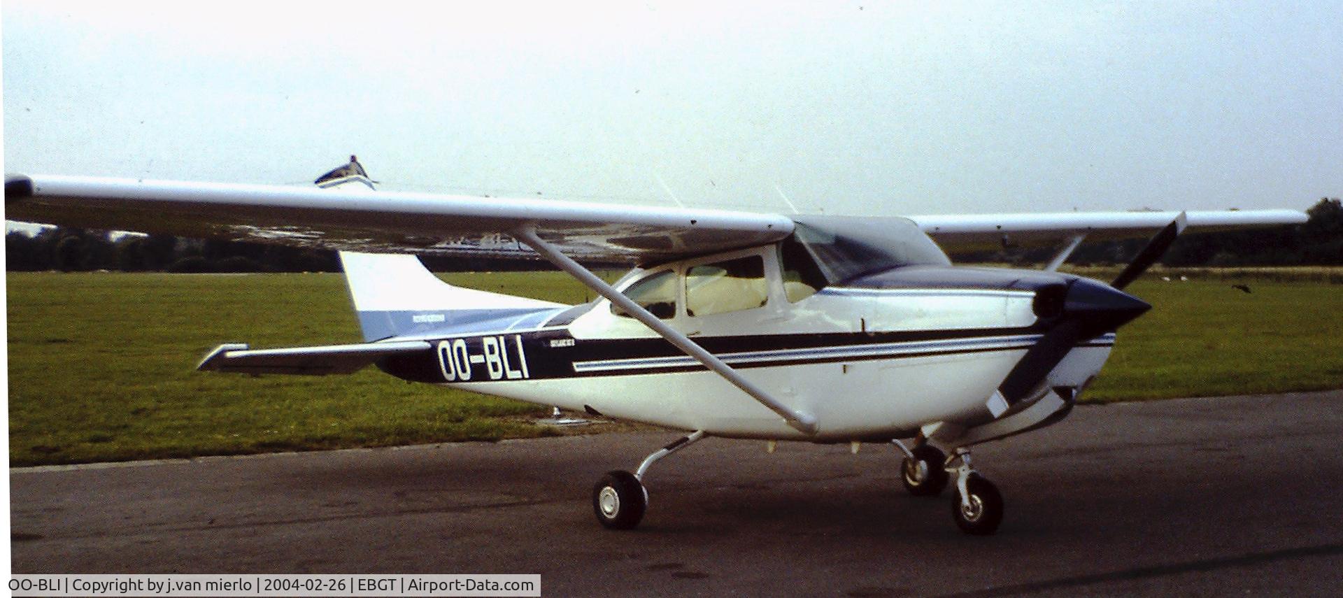 OO-BLI, 1980 Reims FR182 Skylane RG C/N 0052, Ghent, Belgium