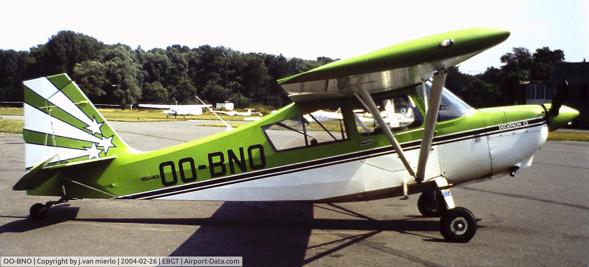 OO-BNO, 1980 Bellanca 8KCAB Decathlon Decathlon C/N 610-80, Ghent, Belgium