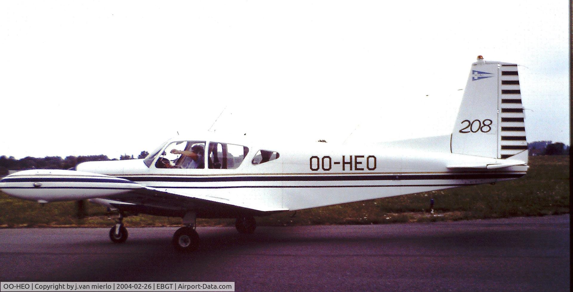 OO-HEO, 1972 SIAI-Marchetti S-205-22R C/N 4-231, Ghent, Belgium