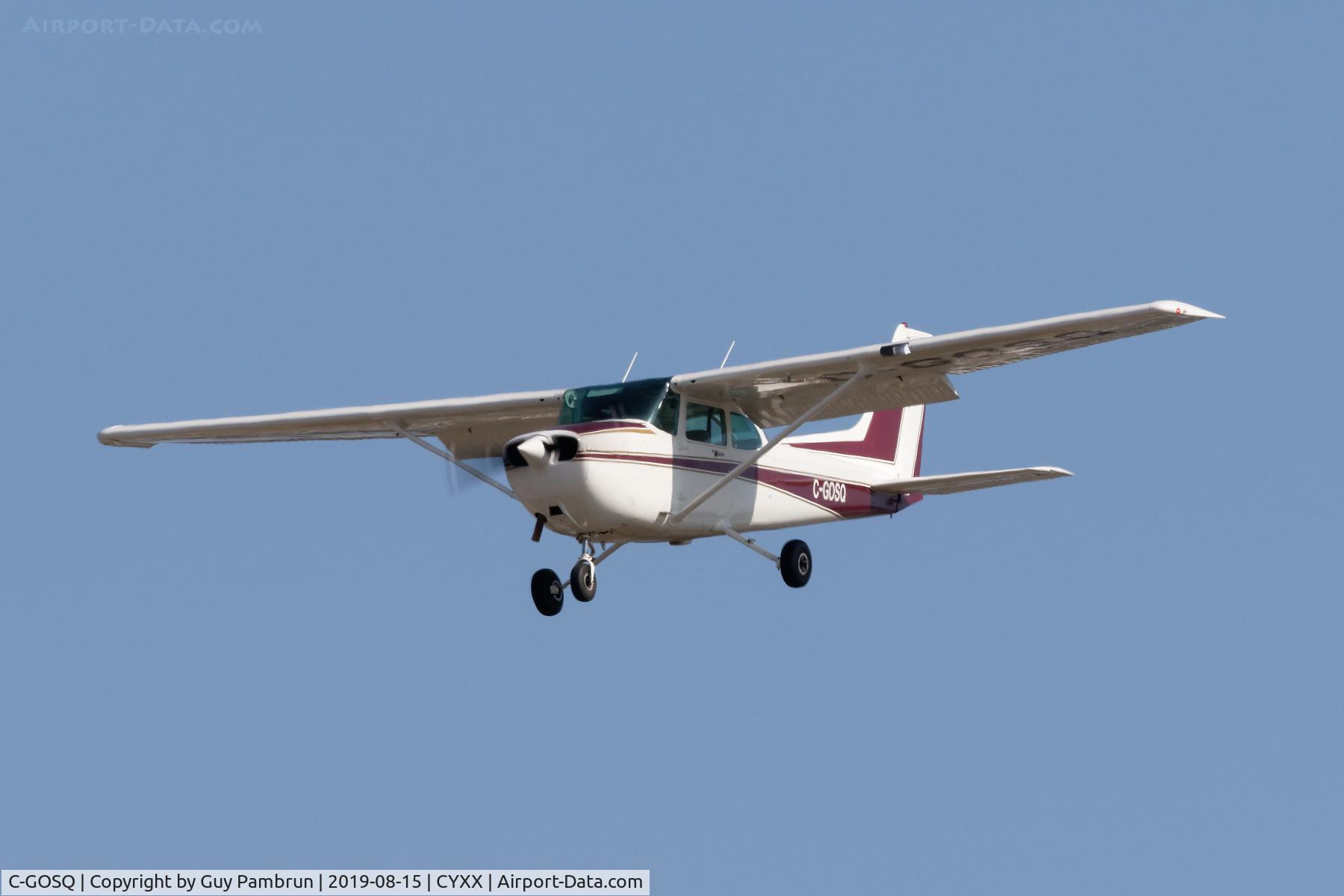 C-GOSQ, 1981 Cessna 172P C/N 17275402, Landing