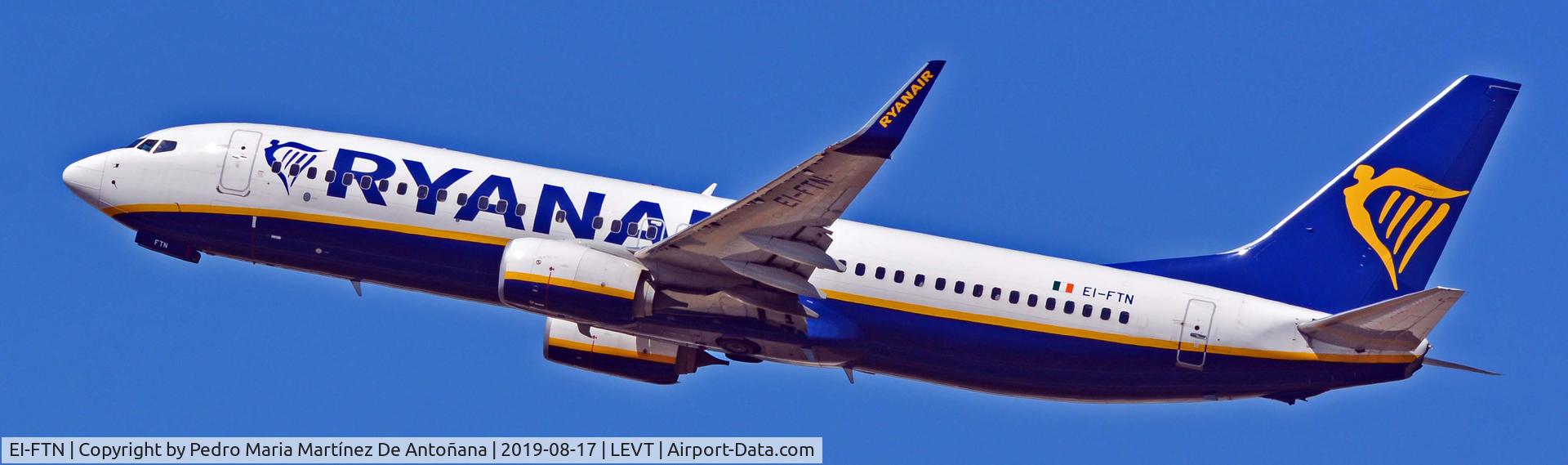 EI-FTN, 2016 Boeing 737-8AS C/N 44764, Aeropuerto de Foronda - Vitoria-Gasteiz - Euskadi - España