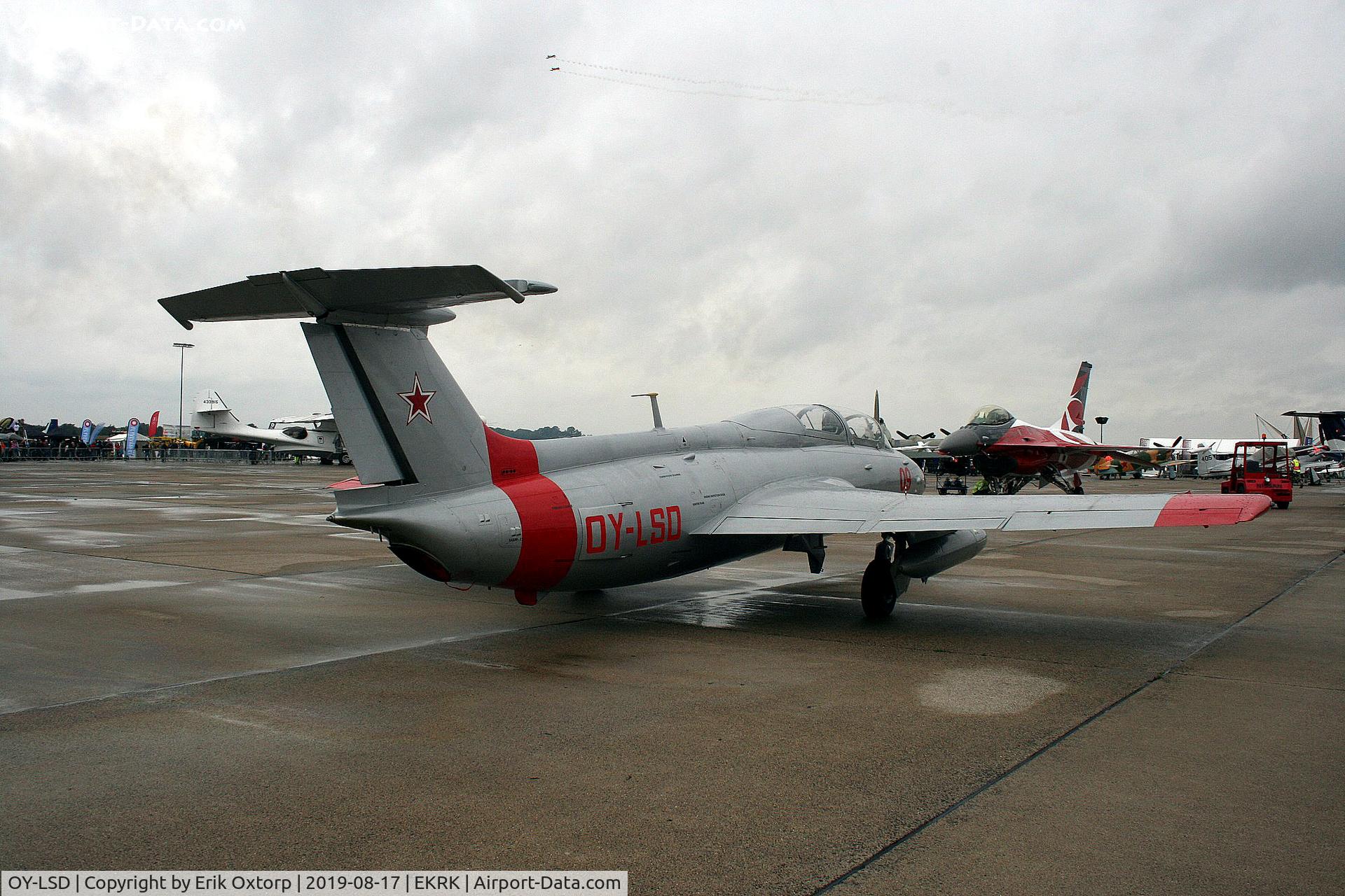 OY-LSD, 1973 Aero L-29 C/N 394952, Roskilde Air Show