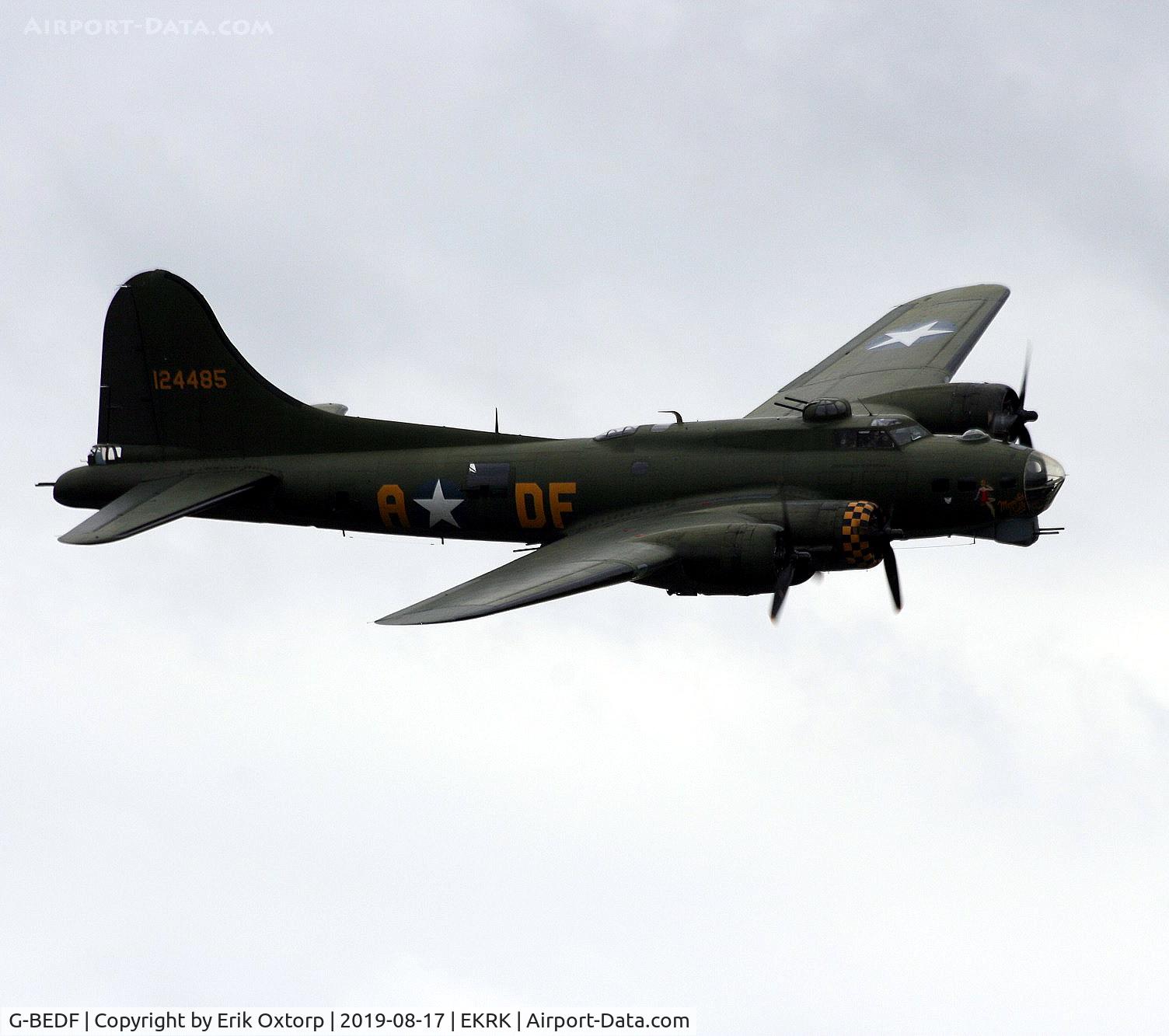 G-BEDF, 1944 Boeing B-17G Flying Fortress C/N 8693, Roskilde Air Show