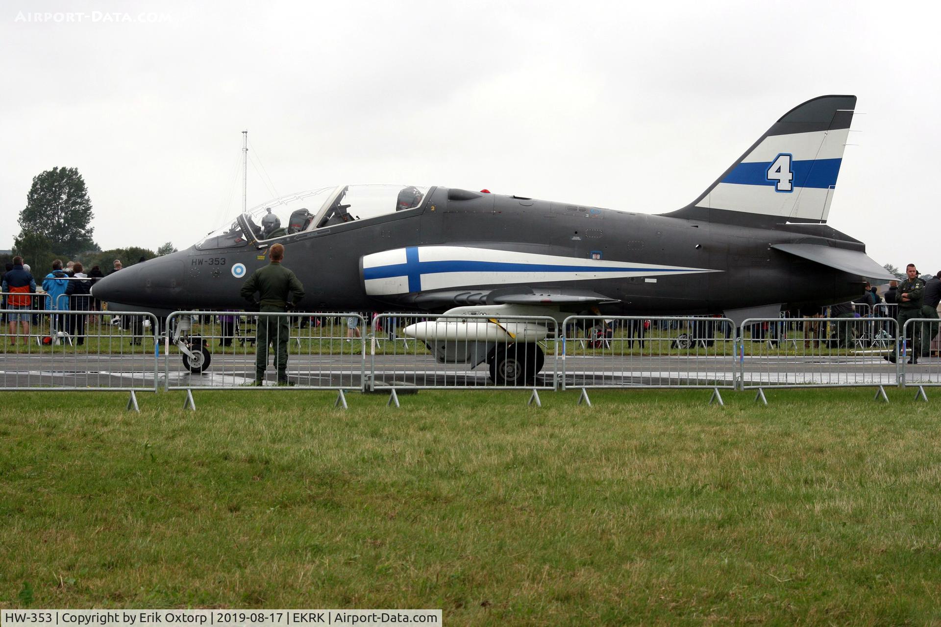 HW-353, British Aerospace Hawk Mk.51A C/N 312405, Roskilde Air Show