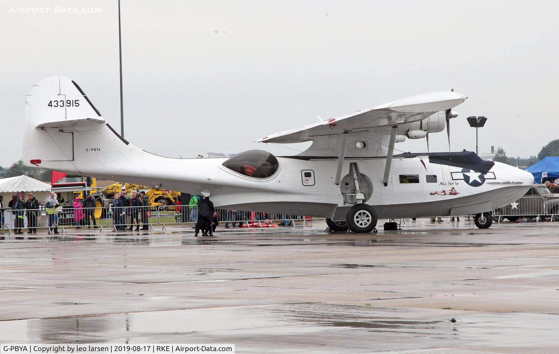 G-PBYA, 1944 Consolidated (Canadian Vickers) PBV-1A Canso A C/N CV-283, Roskilde Air Show 17.8.2019